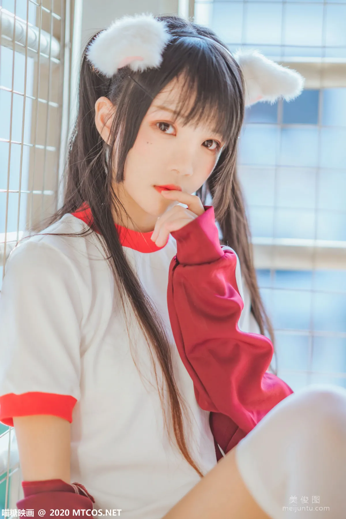 [喵糖映畫] VOL.308 紅色體操服 寫真集 7