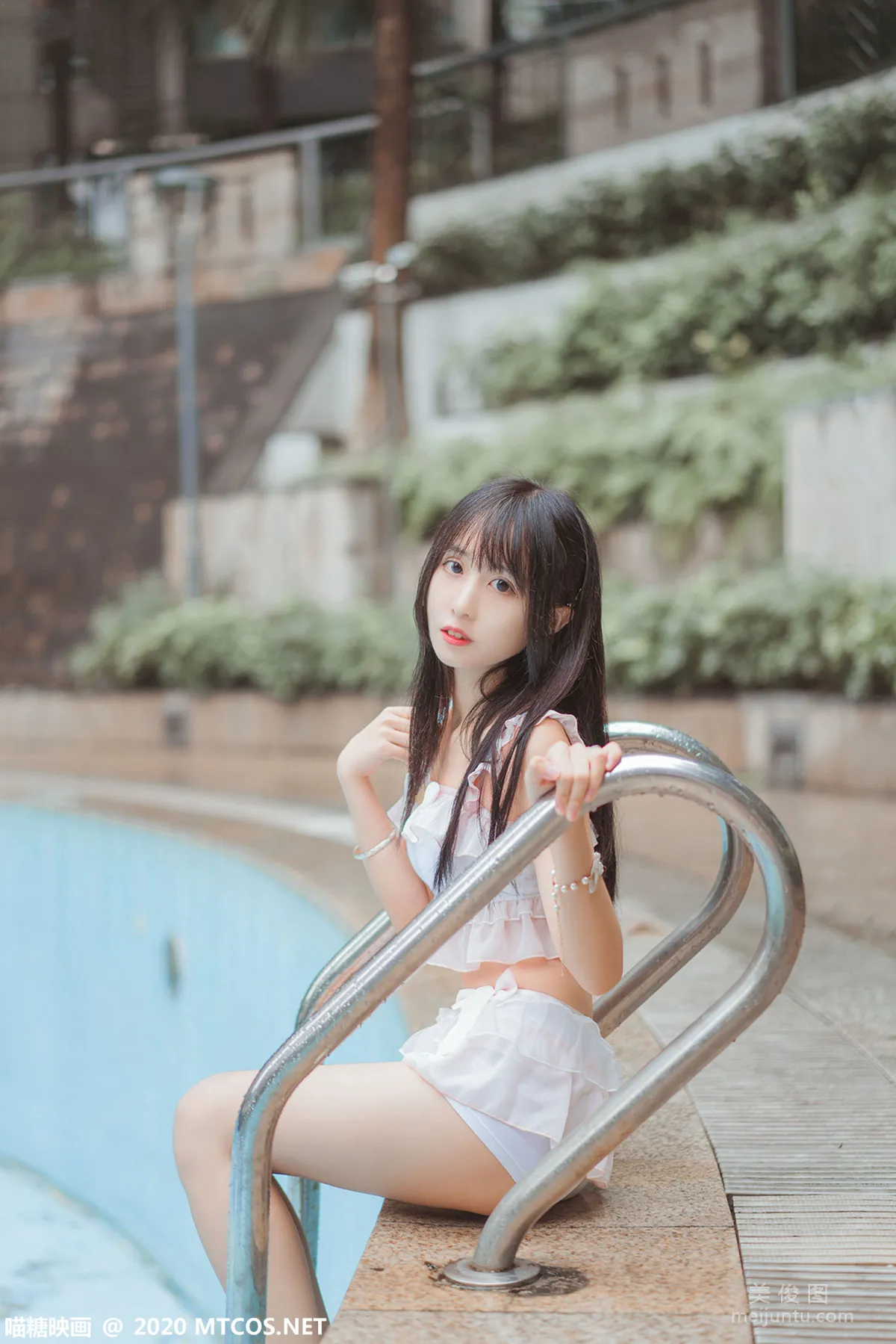 [喵糖映畫] VOL.312 泳池萌妹 寫真集 1