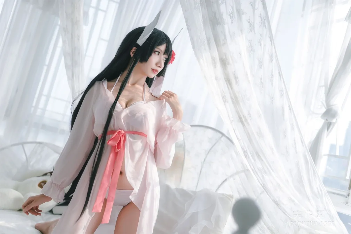 [Cosplay] Mishi Renxing QUQ, Sturgeon (Hiei) Moonlight Cruise Photo Set photo 13