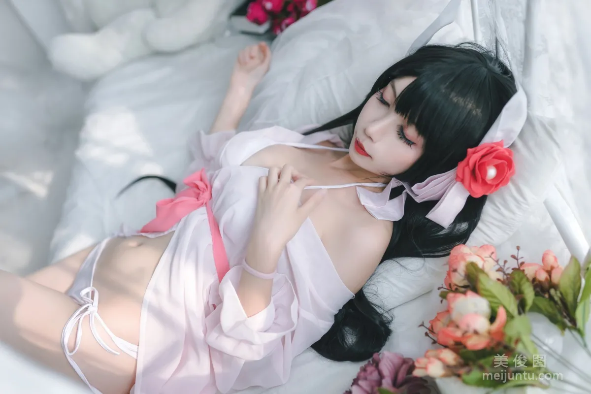 [Cosplay] Mishi Renxing QUQ, Sturgeon (Hiei) Moonlight Cruise Photo Set photo 3