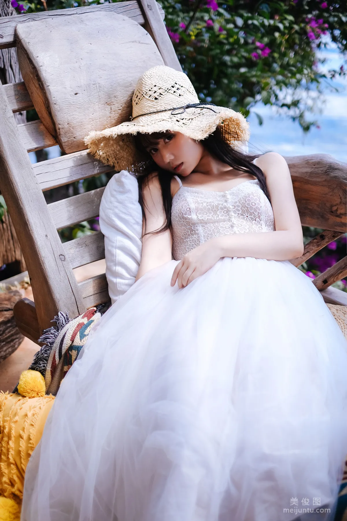 [喵糖映画] VOL.305 静夏白裙 写真集9