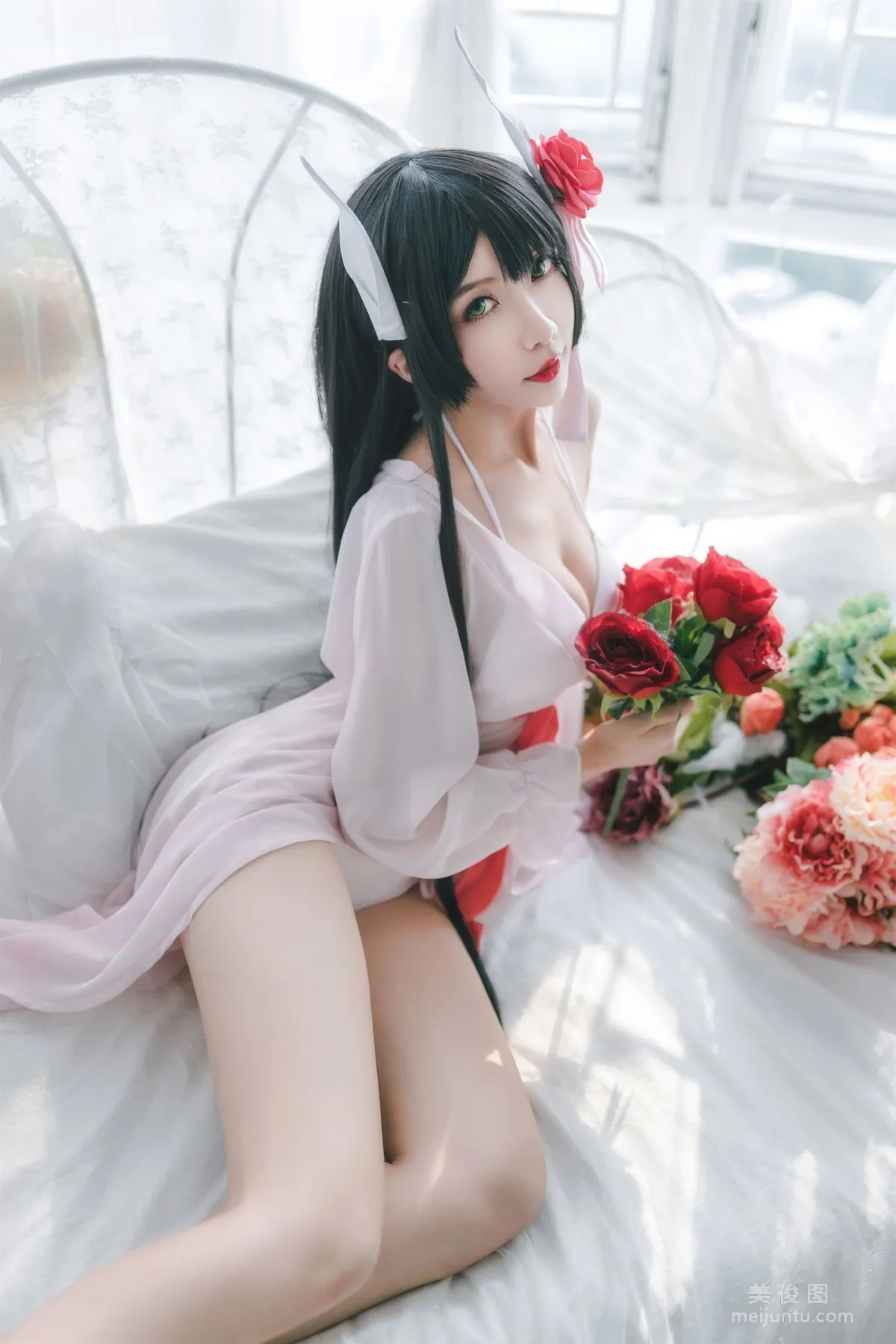 [Cosplay] Mishi Renxing QUQ, Sturgeon (Hiei) Moonlight Cruise Photo Set photo 6