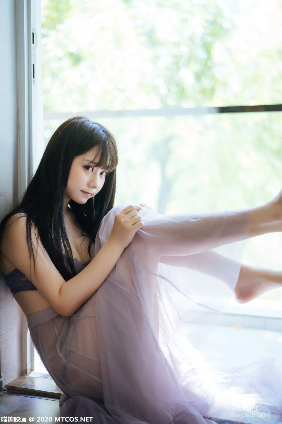 [喵糖映画] VOL.309 蓝蝶静夏 写真集18