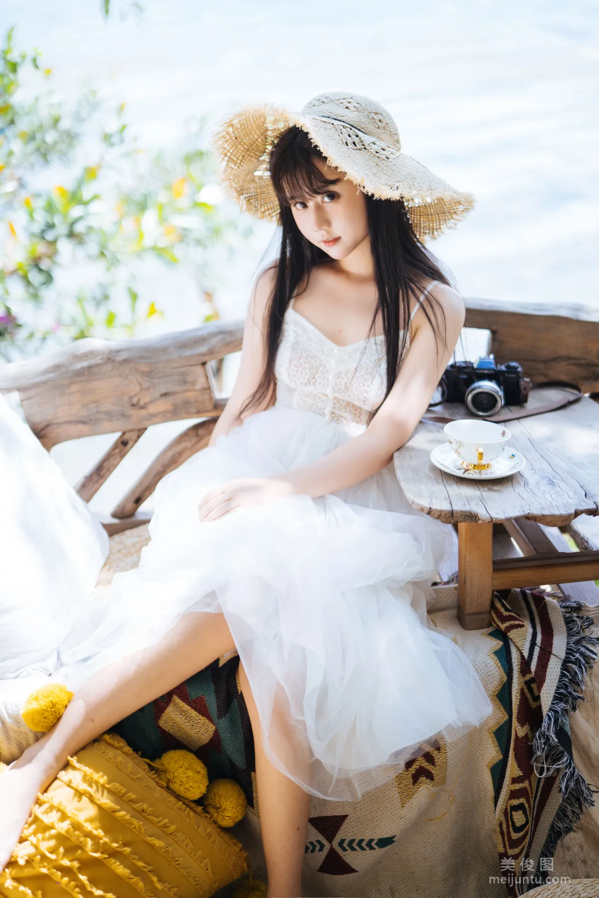 [喵糖映画] VOL.305 静夏白裙 写真集16