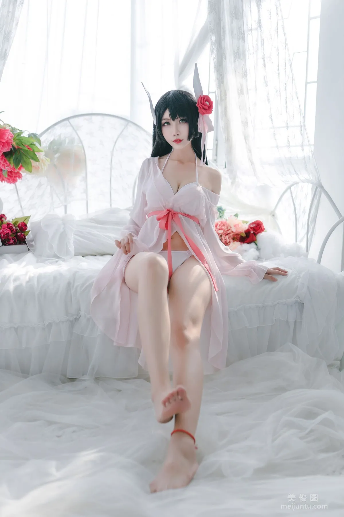 [Cosplay] Mishi Renxing QUQ, Sturgeon (Hiei) Moonlight Cruise Photo Set photo 1