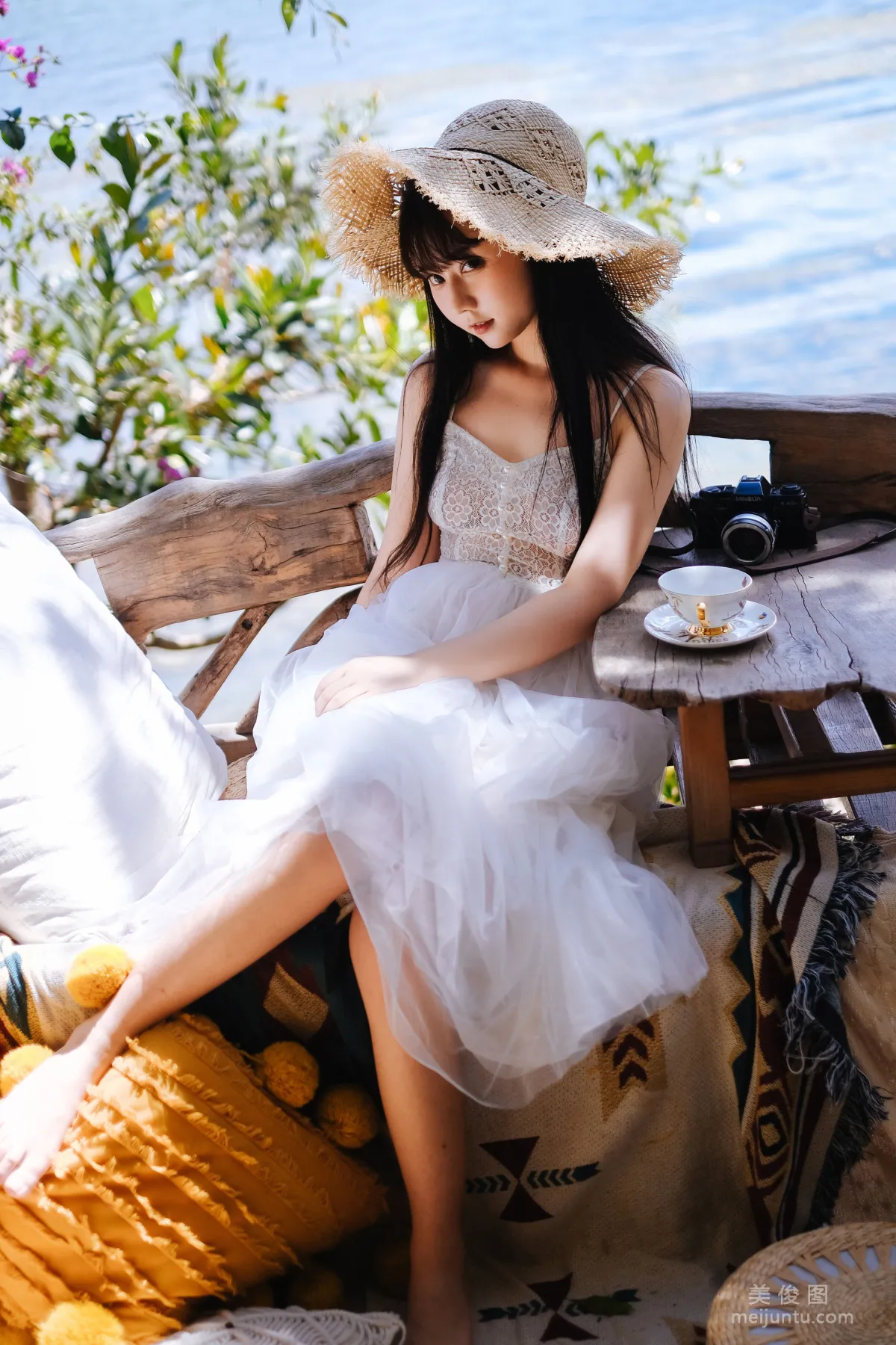 [喵糖映画] VOL.305 静夏白裙 写真集8