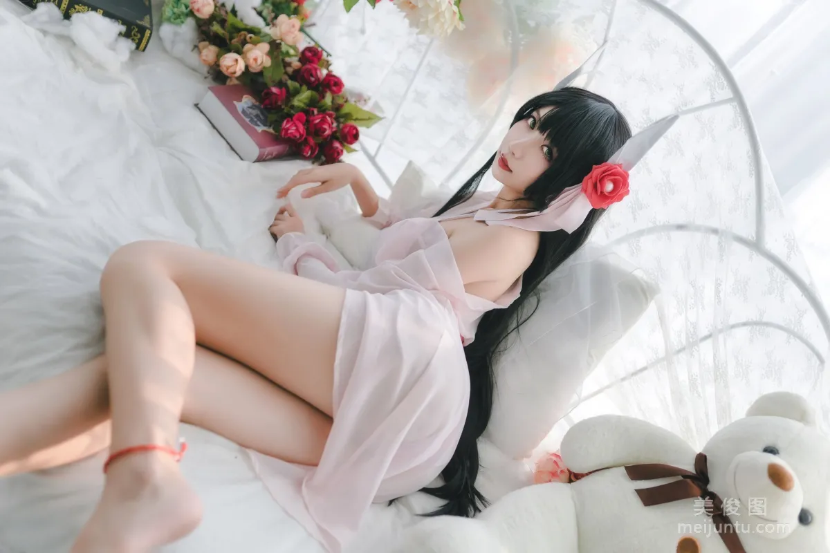 [Cosplay] Mishi Renxing QUQ, Sturgeon (Hiei) Moonlight Cruise Photo Set photo 20