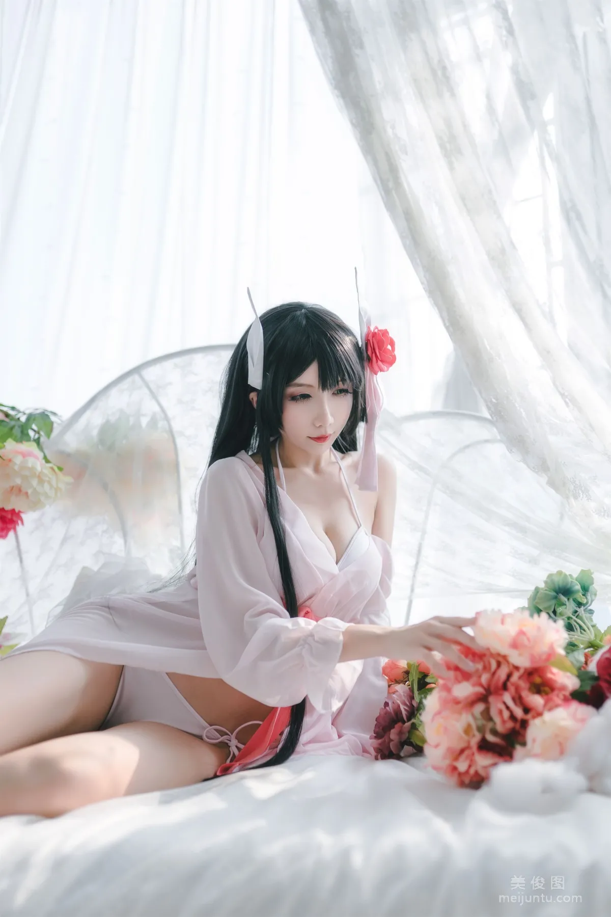 [Cosplay] Mishi Renxing QUQ, Sturgeon (Hiei) Moonlight Cruise Photo Set photo 4