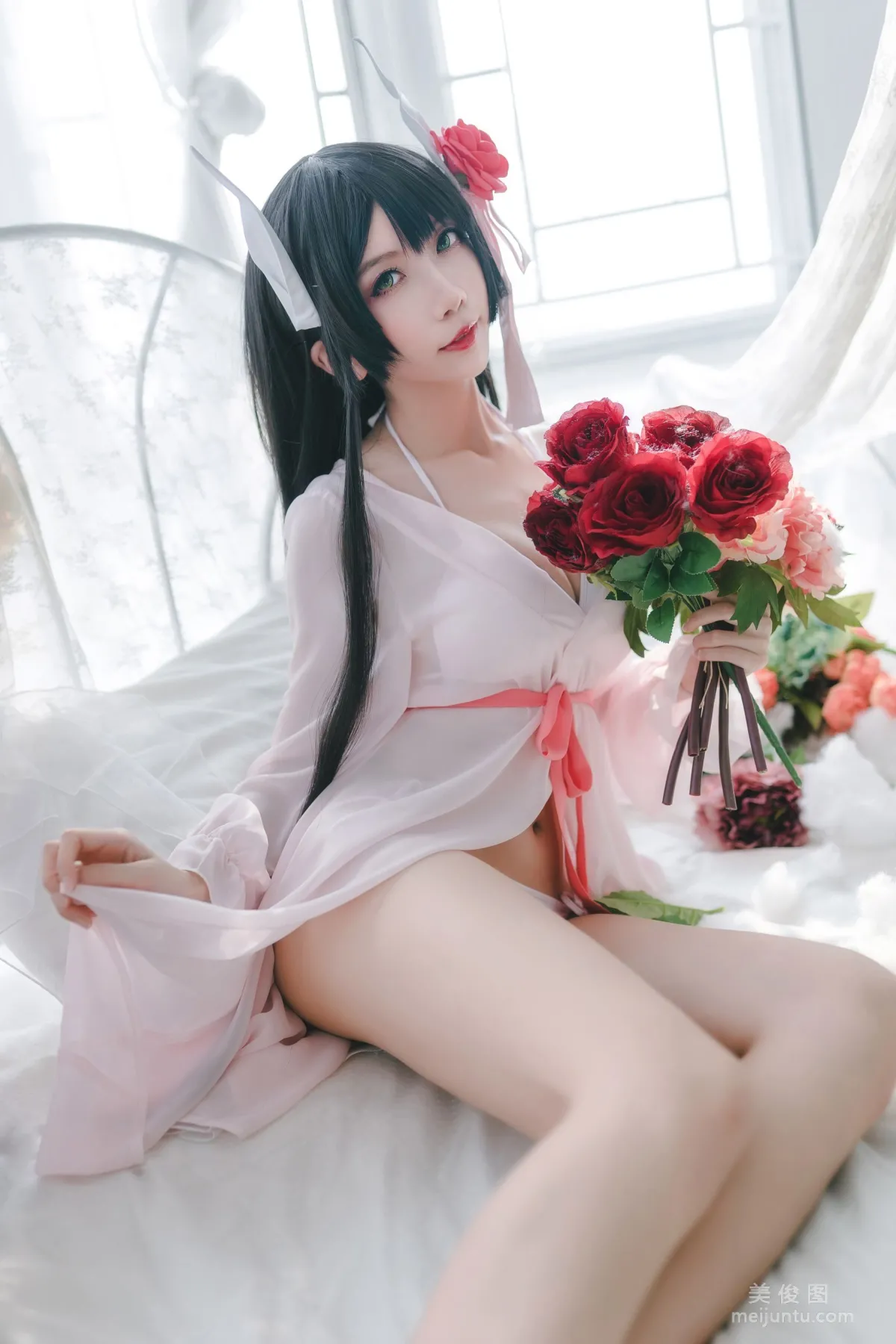 [Cosplay] Mishi Renxing QUQ, Sturgeon (Hiei) Moonlight Cruise Photo Set photo 7