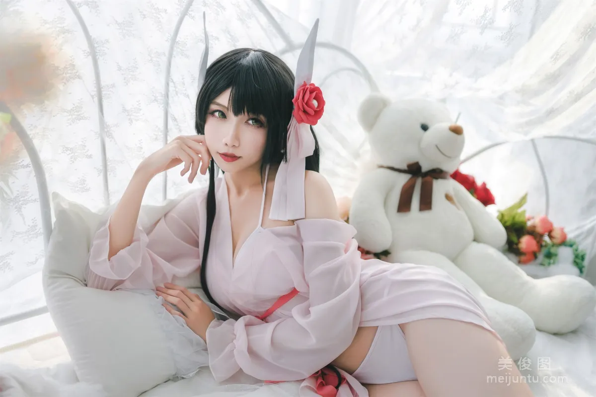 [Cosplay] Mishi Renxing QUQ, Sturgeon (Hiei) Moonlight Cruise Photo Set photo 19