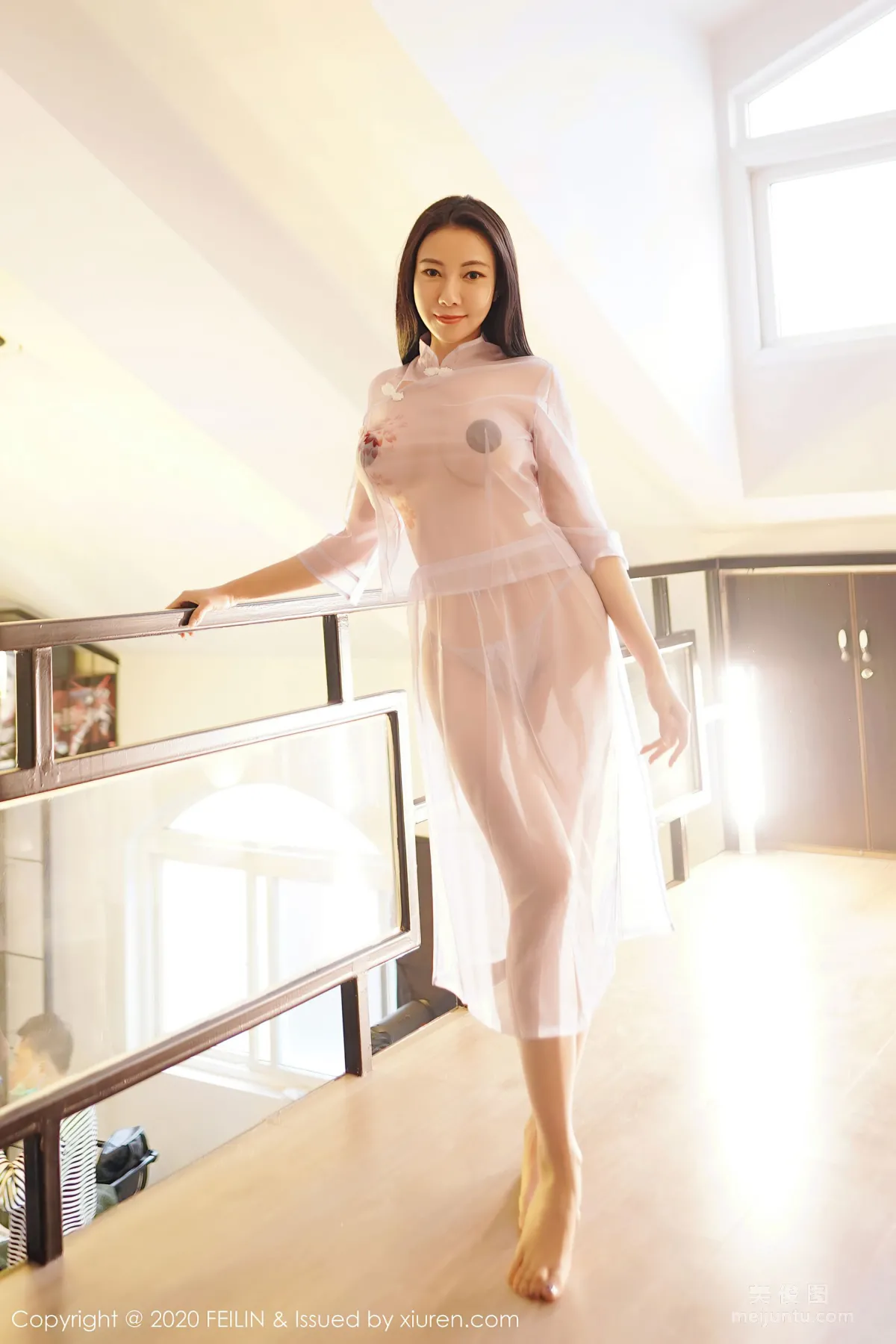 [FeiLin] VOL.343 Guo'er Victoria, Changing Seductive Lingerie photo 25