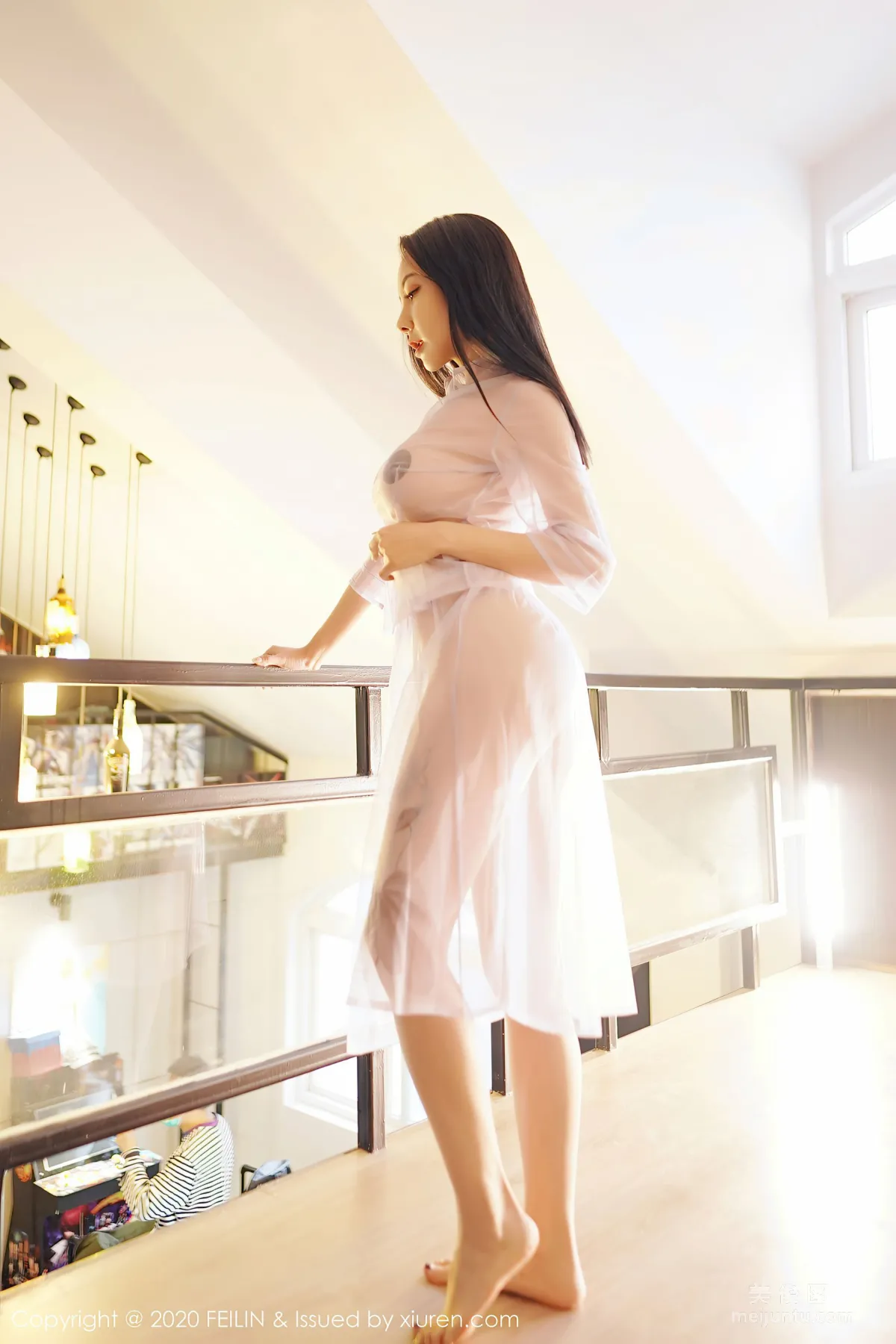 [FeiLin] VOL.343 Guo'er Victoria, Changing Seductive Lingerie photo 28