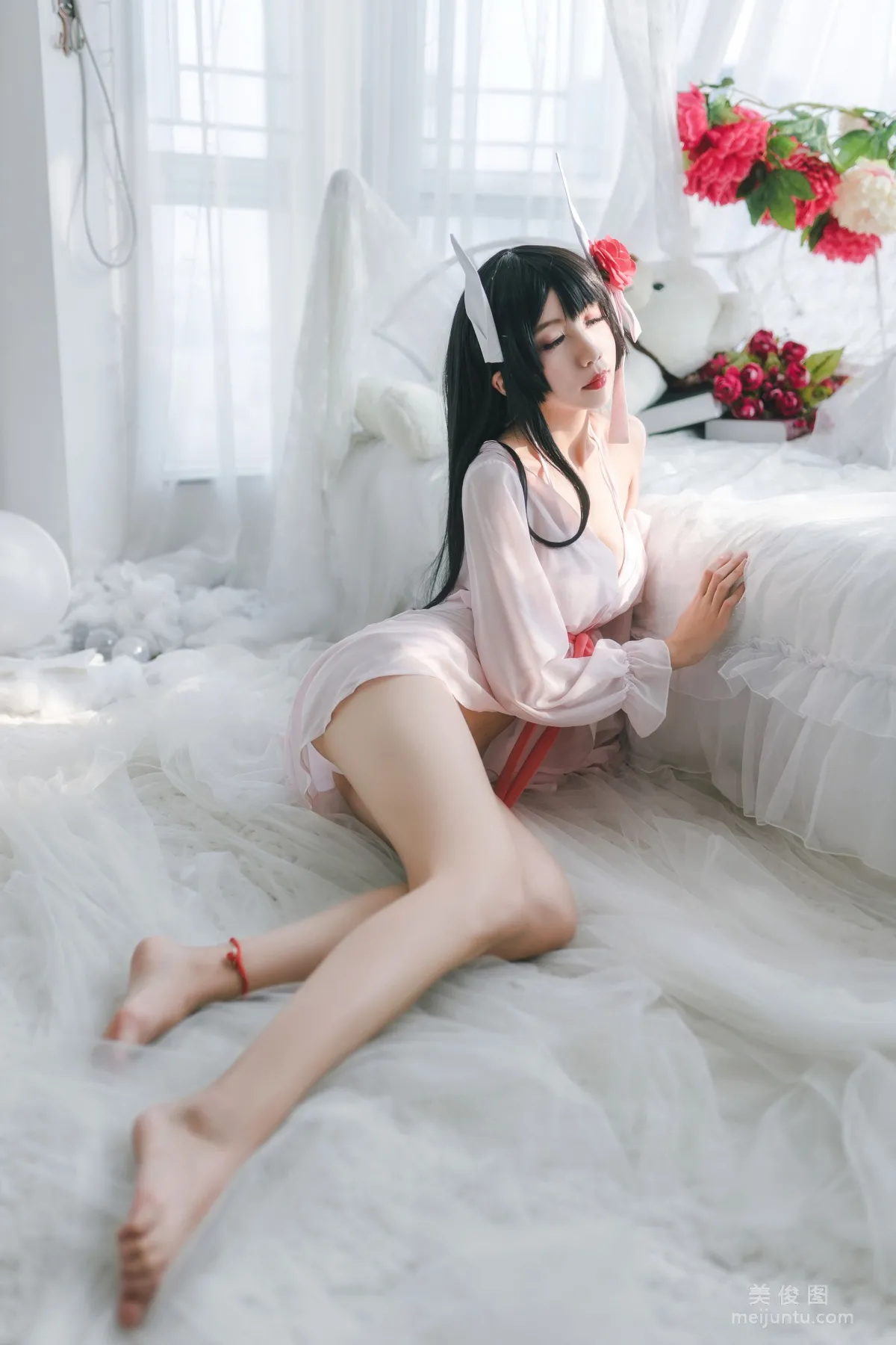 [Cosplay] Mishi Renxing QUQ, Sturgeon (Hiei) Moonlight Cruise Photo Set photo 8