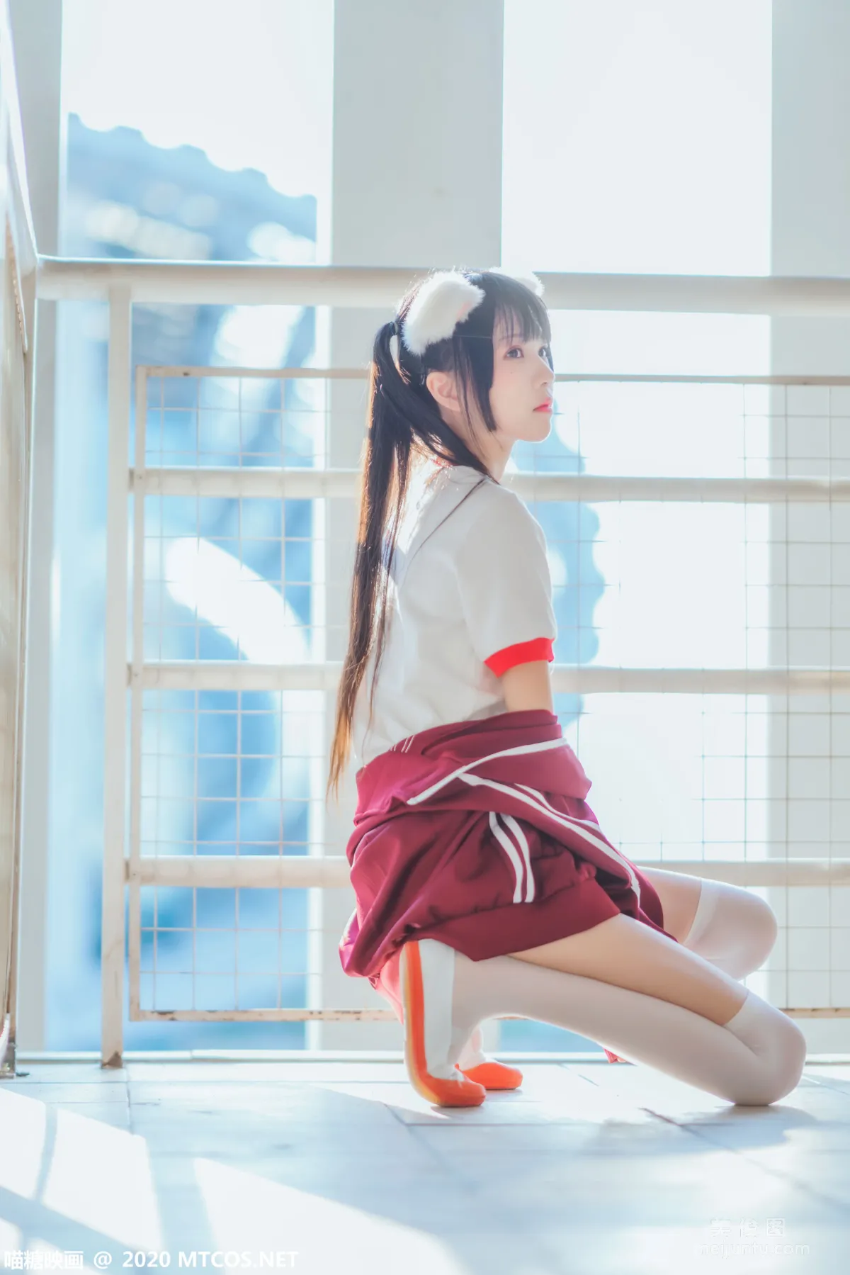 [喵糖映画] VOL.308 红色体操服 写真集22