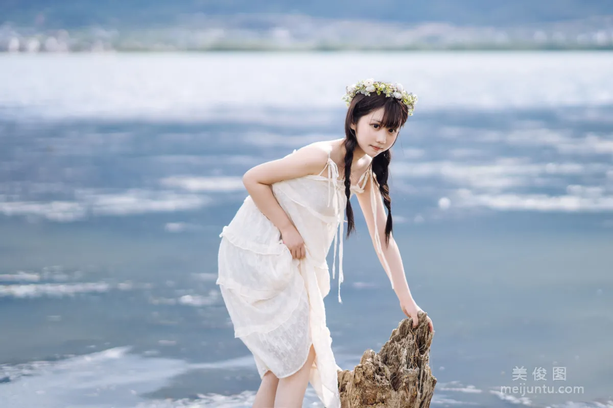 [喵糖映画] VOL.306 海边姑娘 写真集23