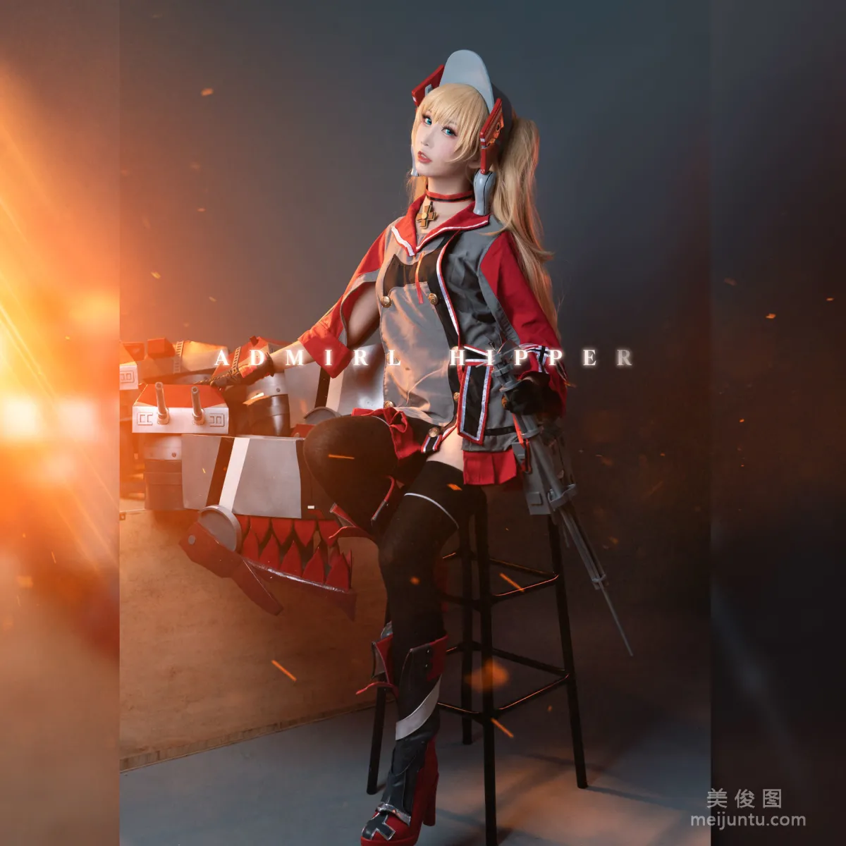[Web Idols] Mianbing Xianer - Admiral Hipper Photo Set photo 7