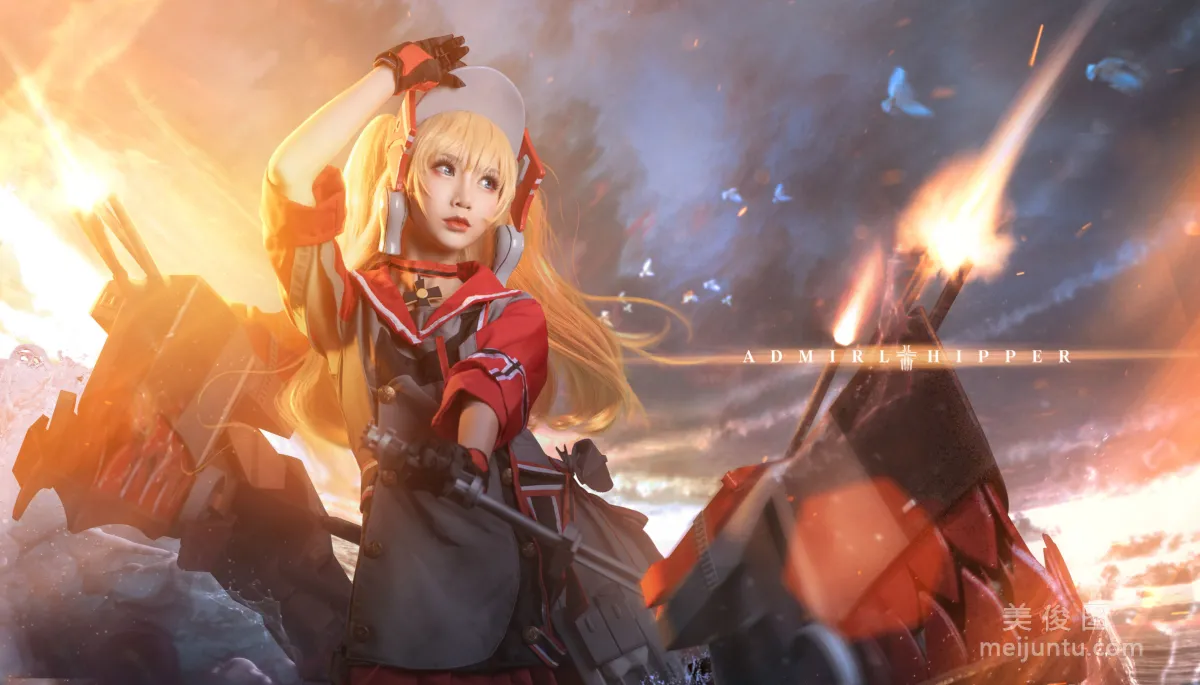 [Web Idols] Mianbing Xianer - Admiral Hipper Photo Set photo 3