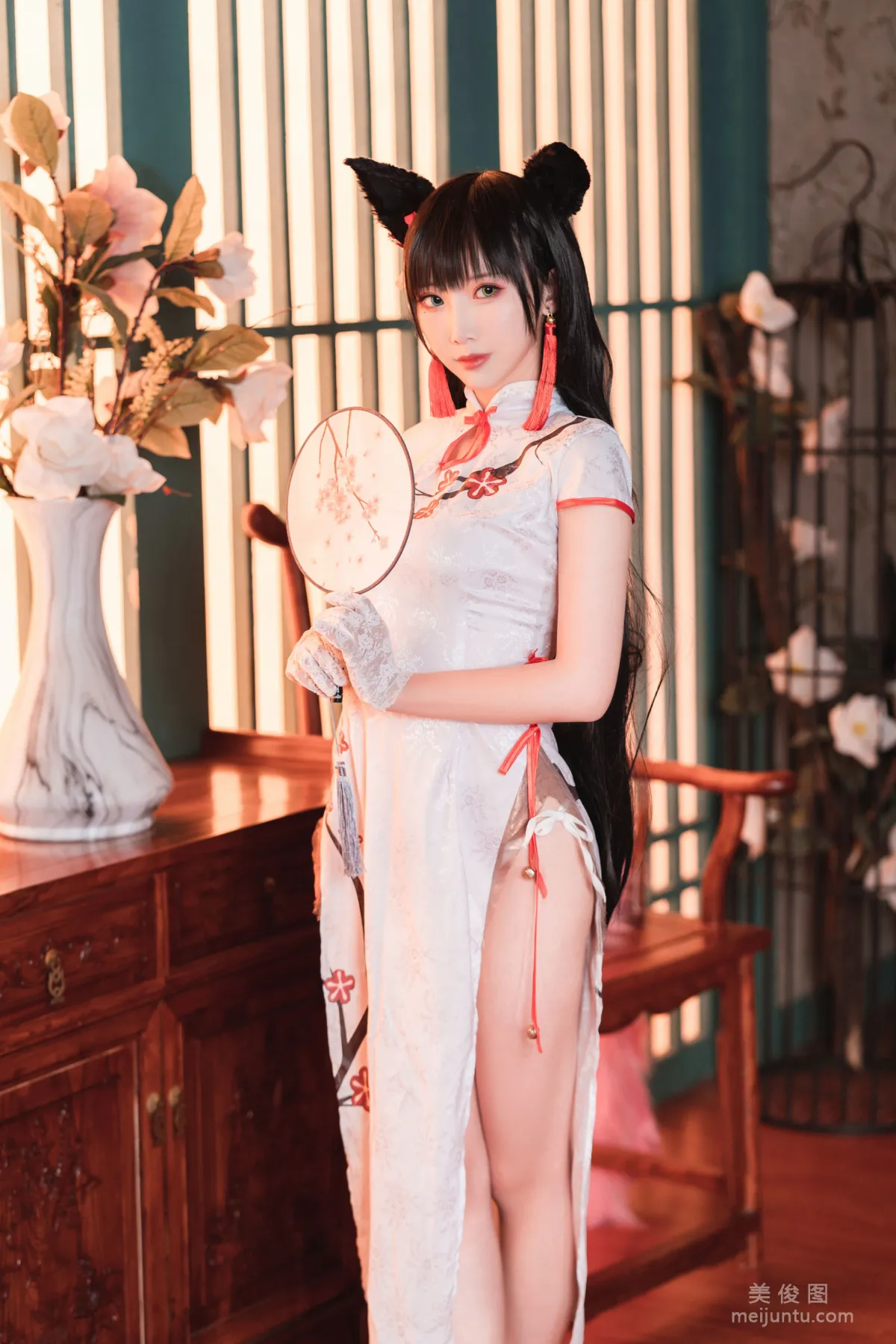 [Web Celebrity Coser] Coser Mianbing Xianer - Qipao Atago Photo Set photo 11