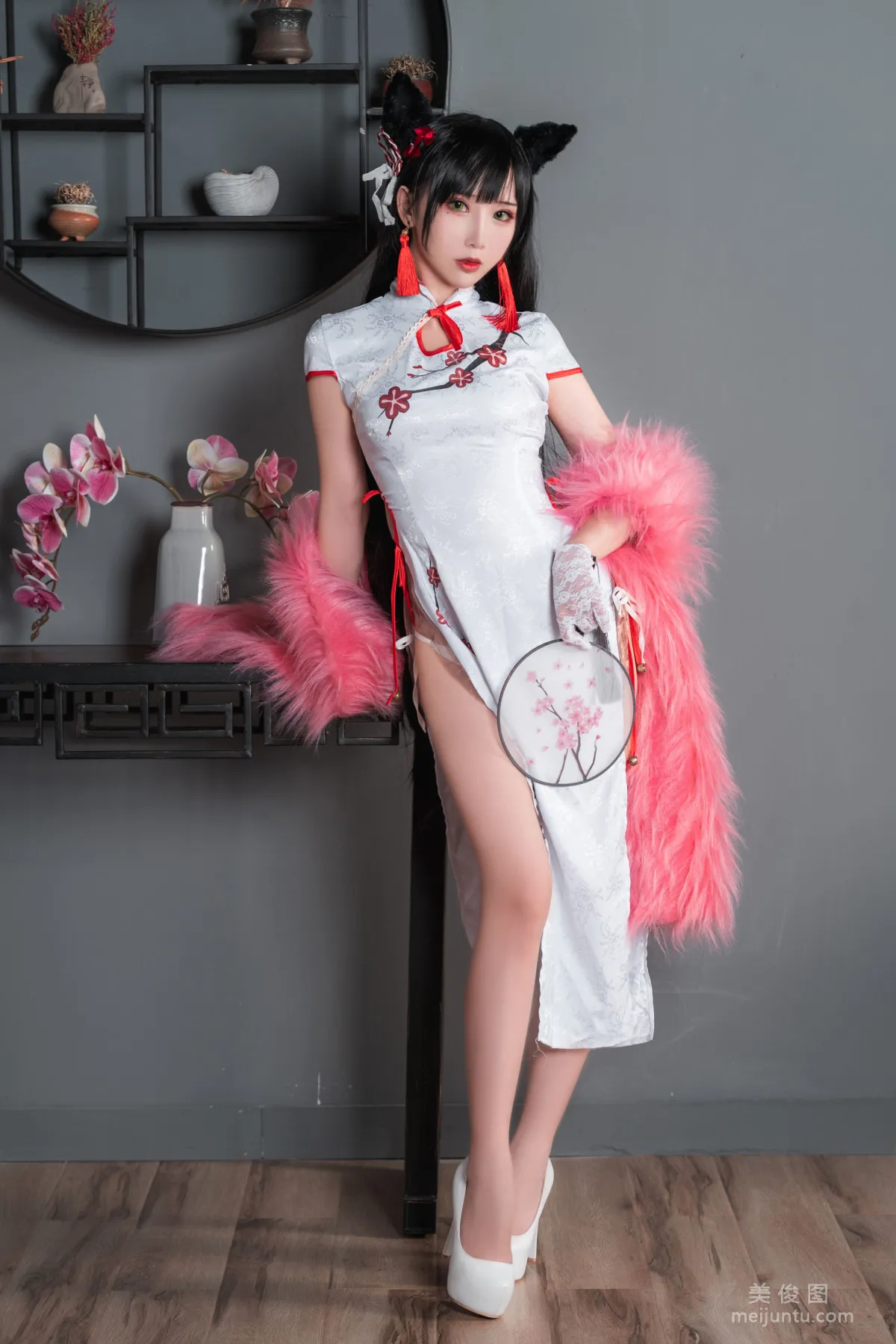 [Web Celebrity Coser] Coser Mianbing Xianer - Qipao Atago Photo Set photo 22