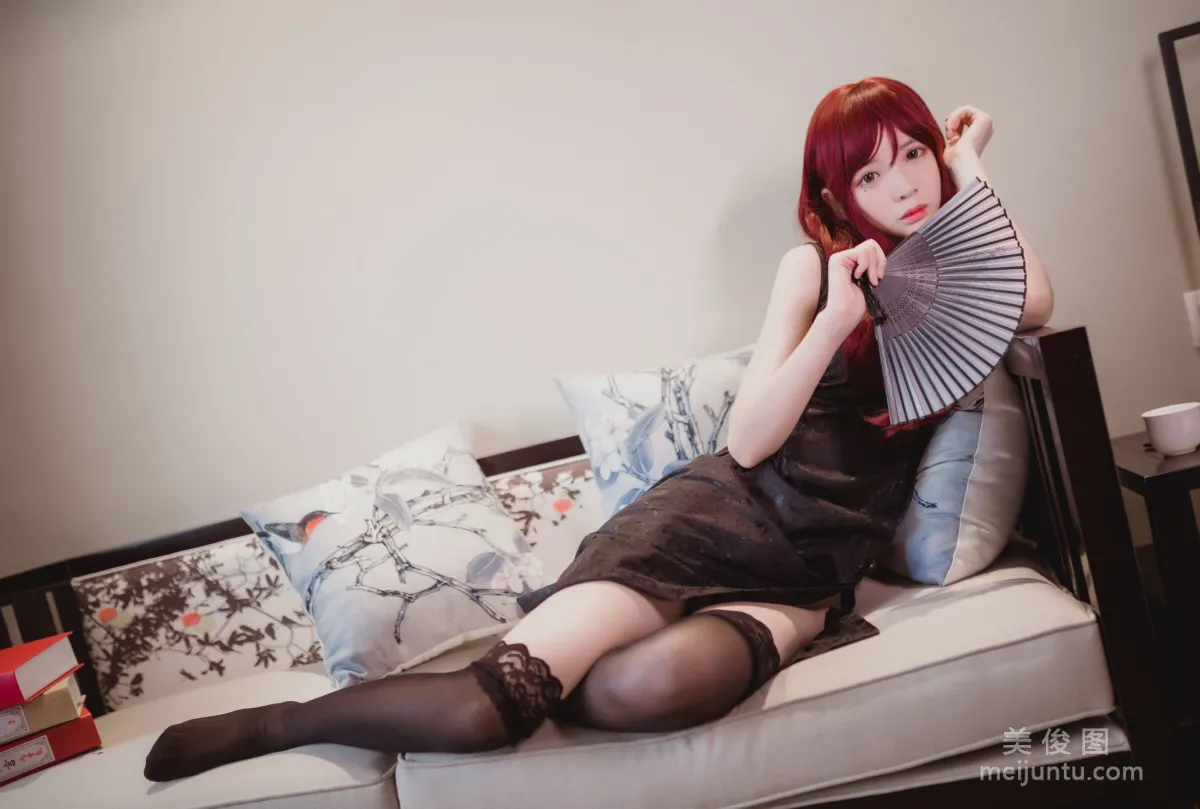 [网红COSER] 疯猫ss - 旗袍 写真集17