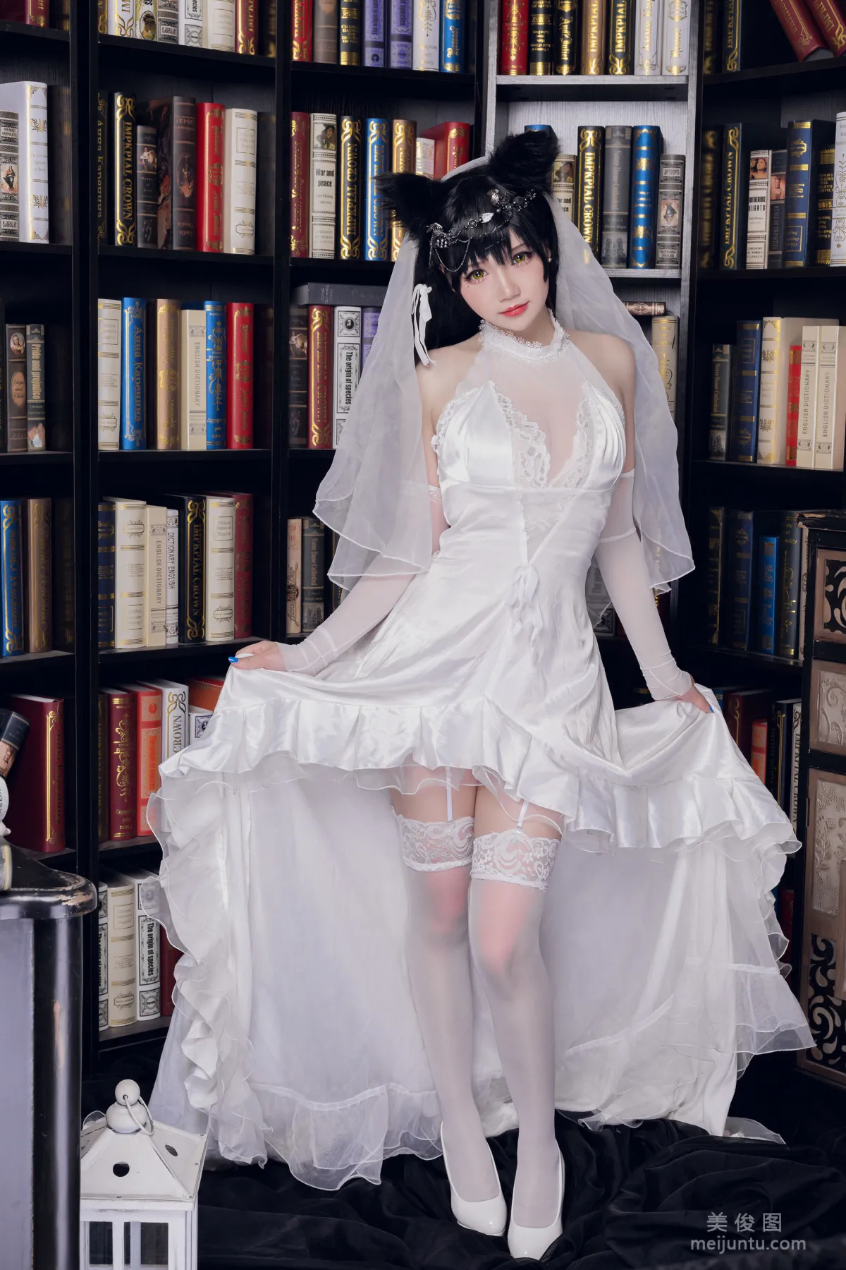 [Web Idols Coser] Xueqing Astra, Atago Bride Photo Set photo 3