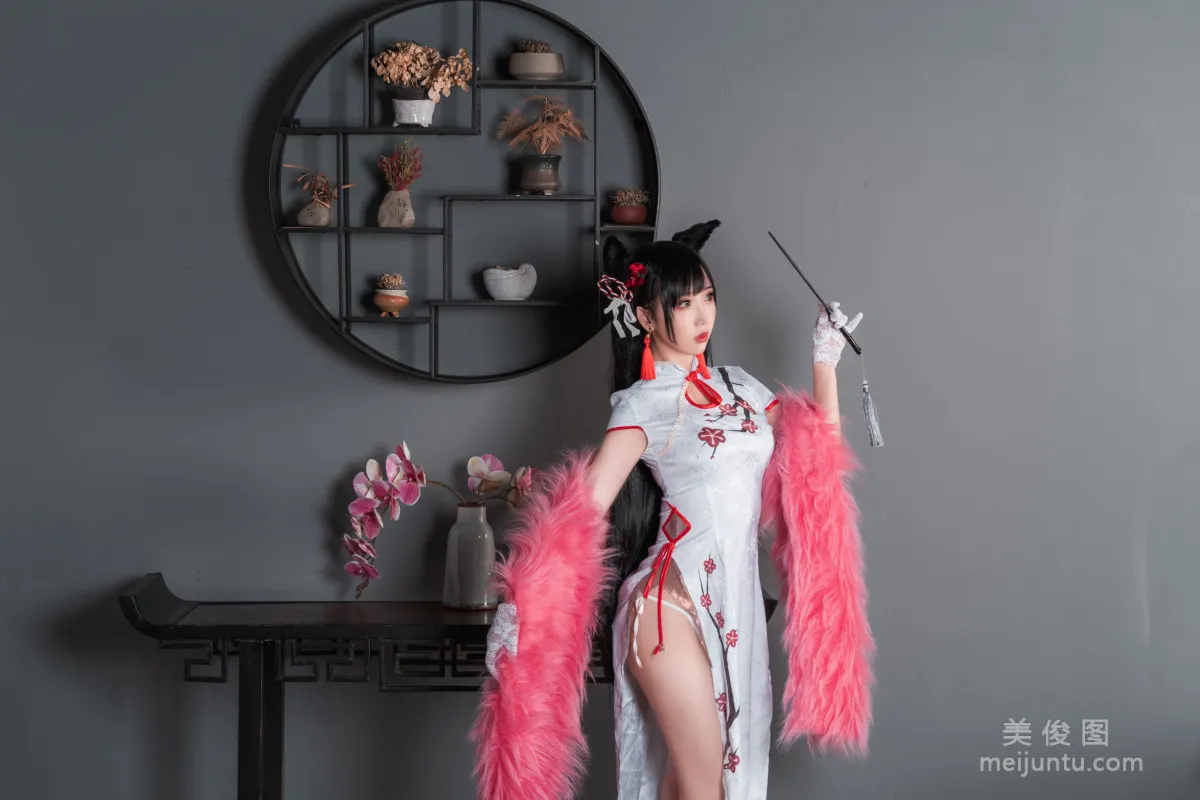 [Web Celebrity Coser] Coser Mianbing Xianer - Qipao Atago Photo Set photo 20