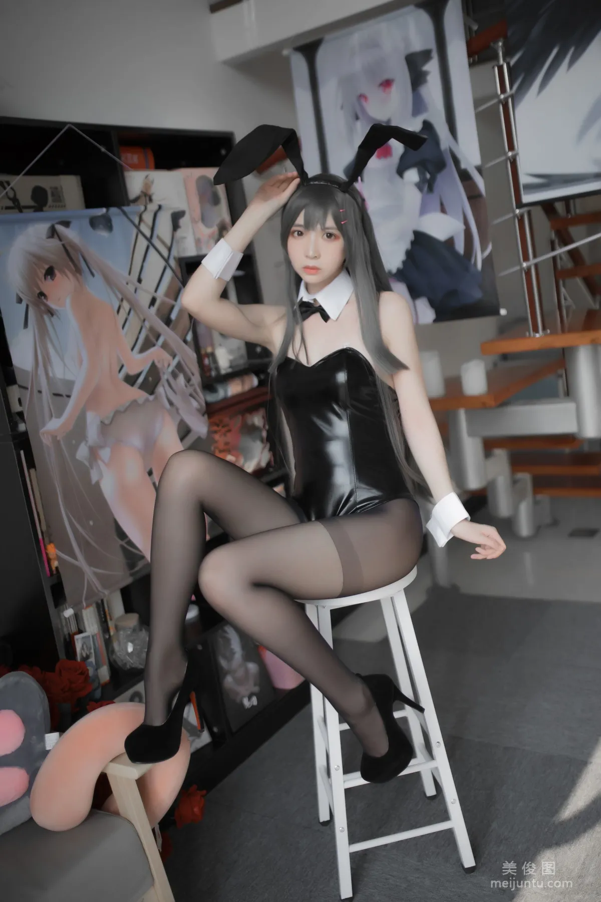 [网红COSER] 疯猫ss - 麻衣学姐 写真集9