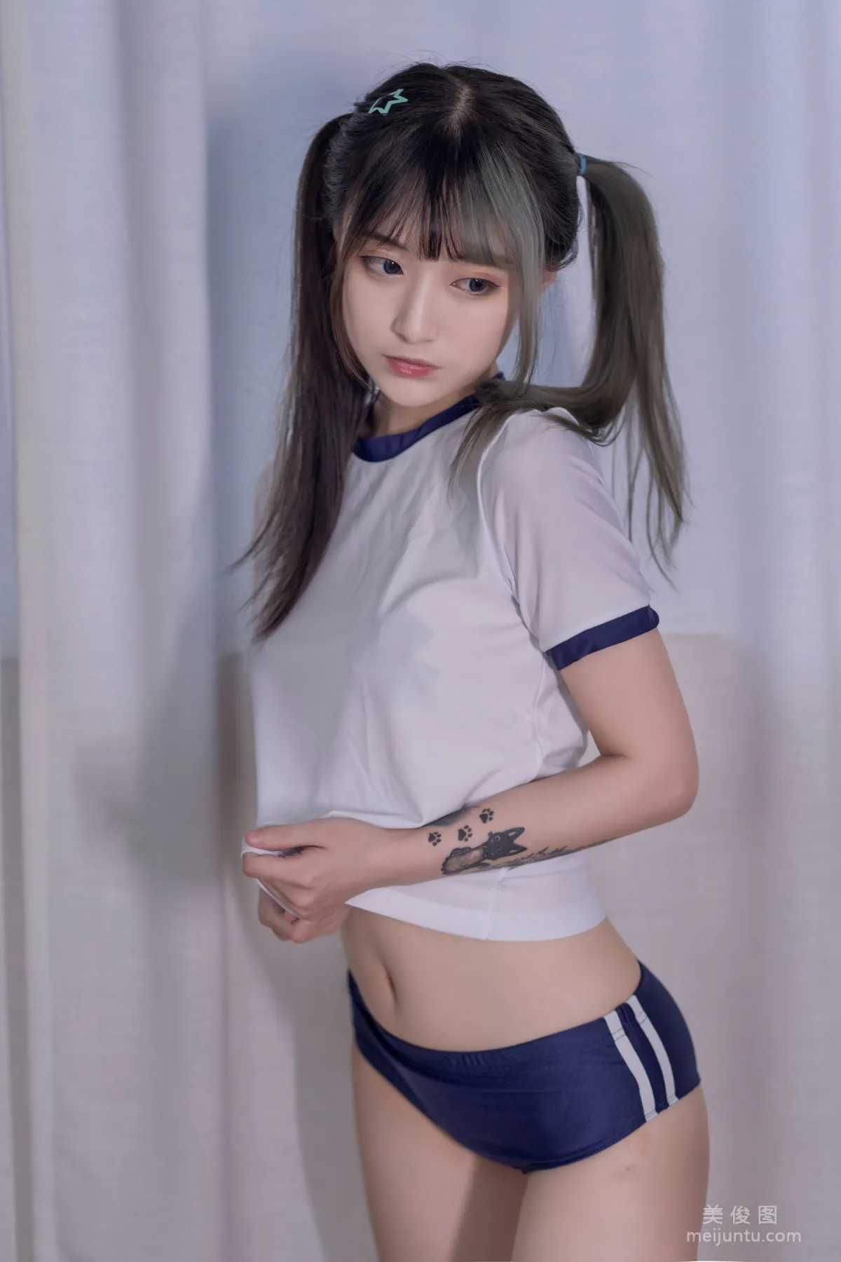 [Web Idols COSER] Tieban Shaogui Wu w - Gymnastics Uniform Photo Set photo 16