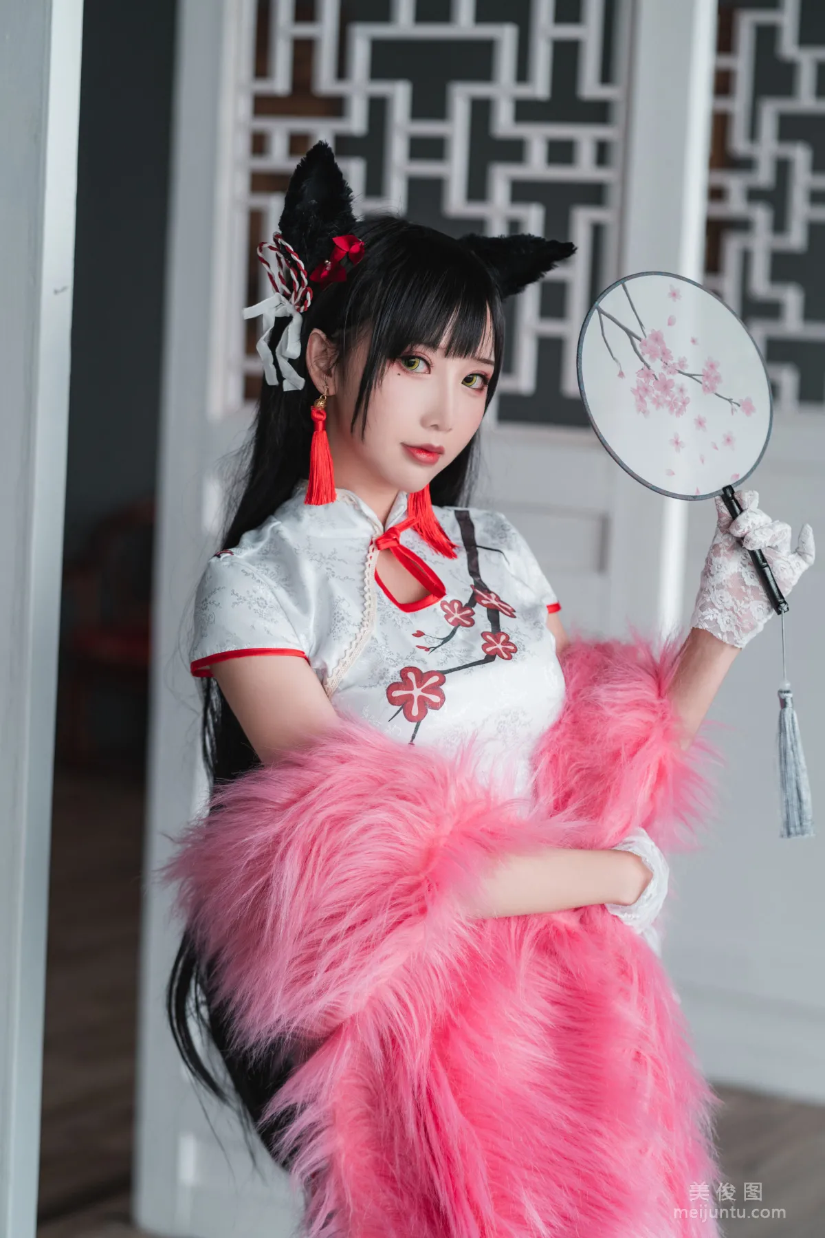 [Web Celebrity Coser] Coser Mianbing Xianer - Qipao Atago Photo Set photo 5