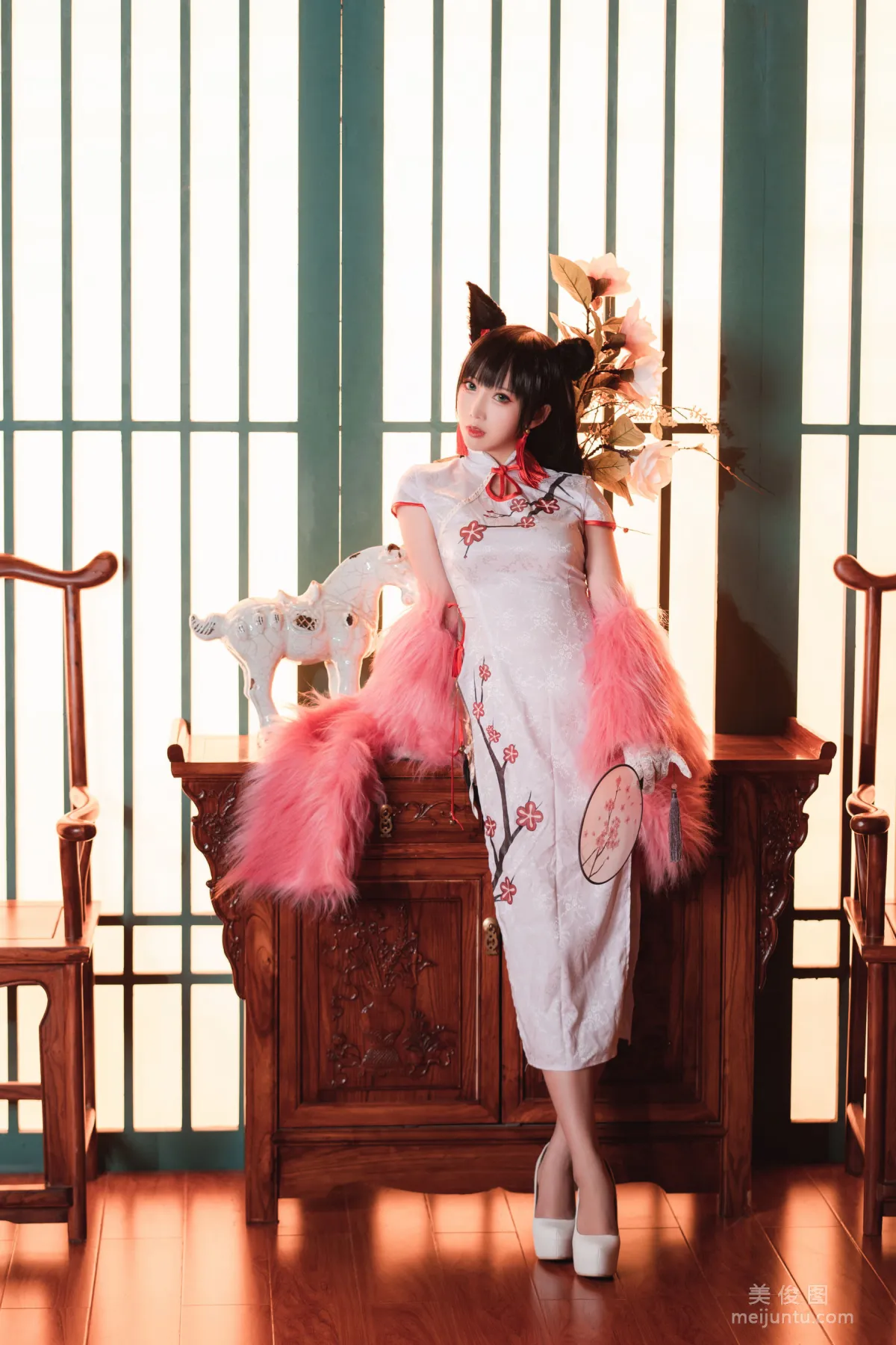 [Web Celebrity Coser] Coser Mianbing Xianer - Qipao Atago Photo Set photo 14