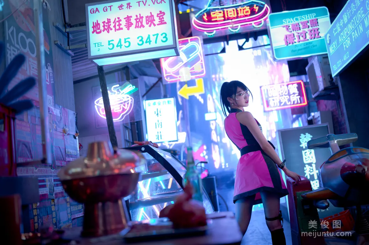 [Web Idol COSER] Zhouji Shike Aitu Tu - Galaxy Community 1 Photo Set photo 1