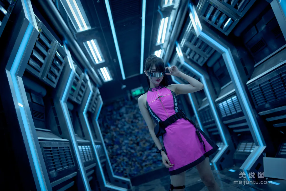 [Web Idol COSER] Zhouji Shike Aitu Tu - Galaxy Community 1 Photo Set photo 12
