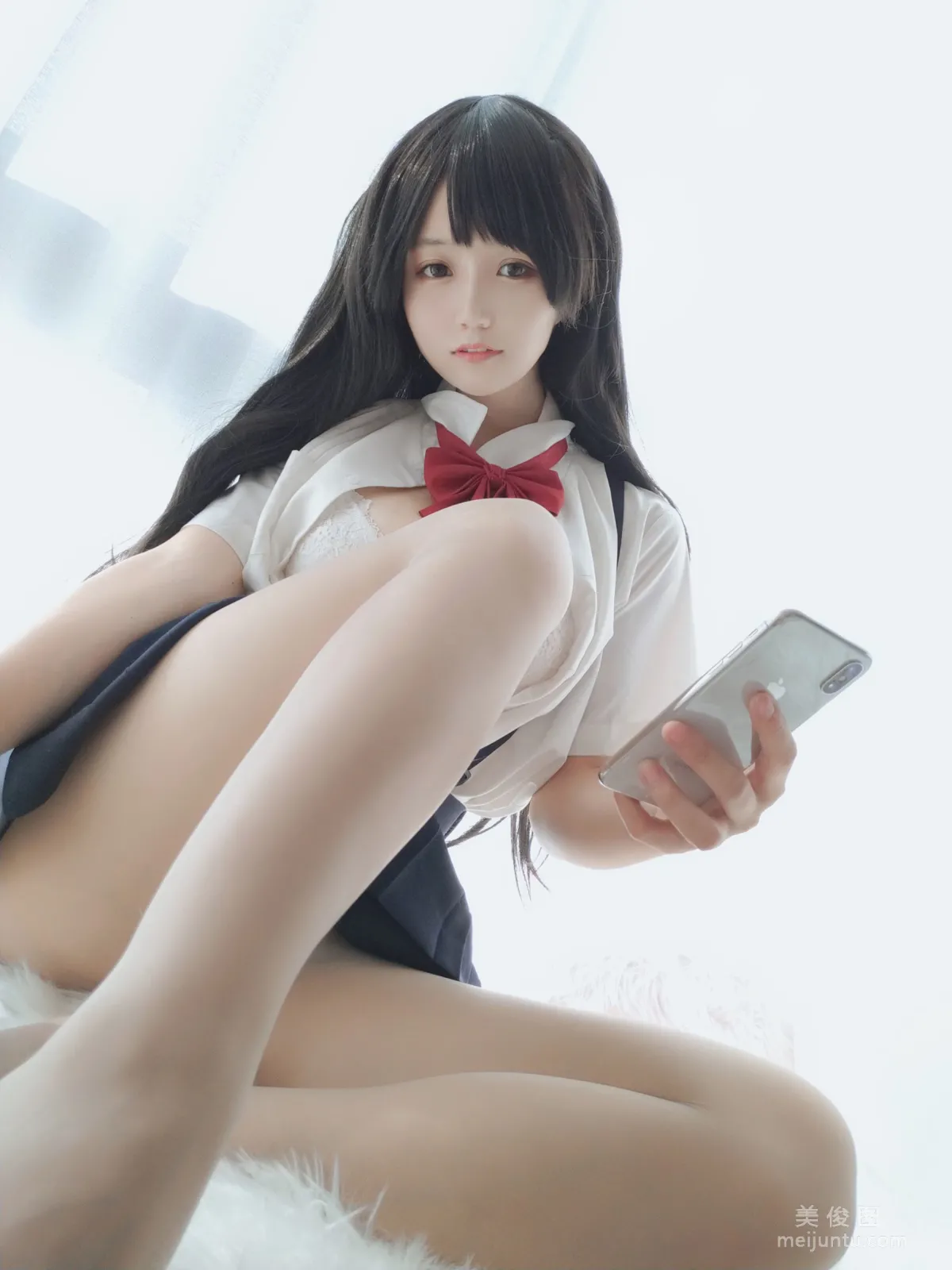 [Web Idol COSER] Xiaocang Qiandai w - Confession Common Sense Photo Set photo 25