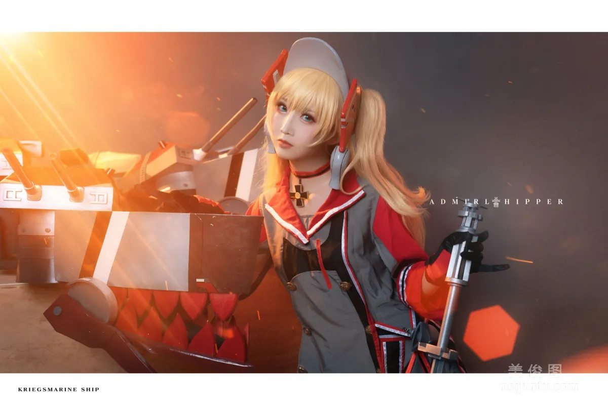 [Web Idols] Mianbing Xianer - Admiral Hipper Photo Set photo 9