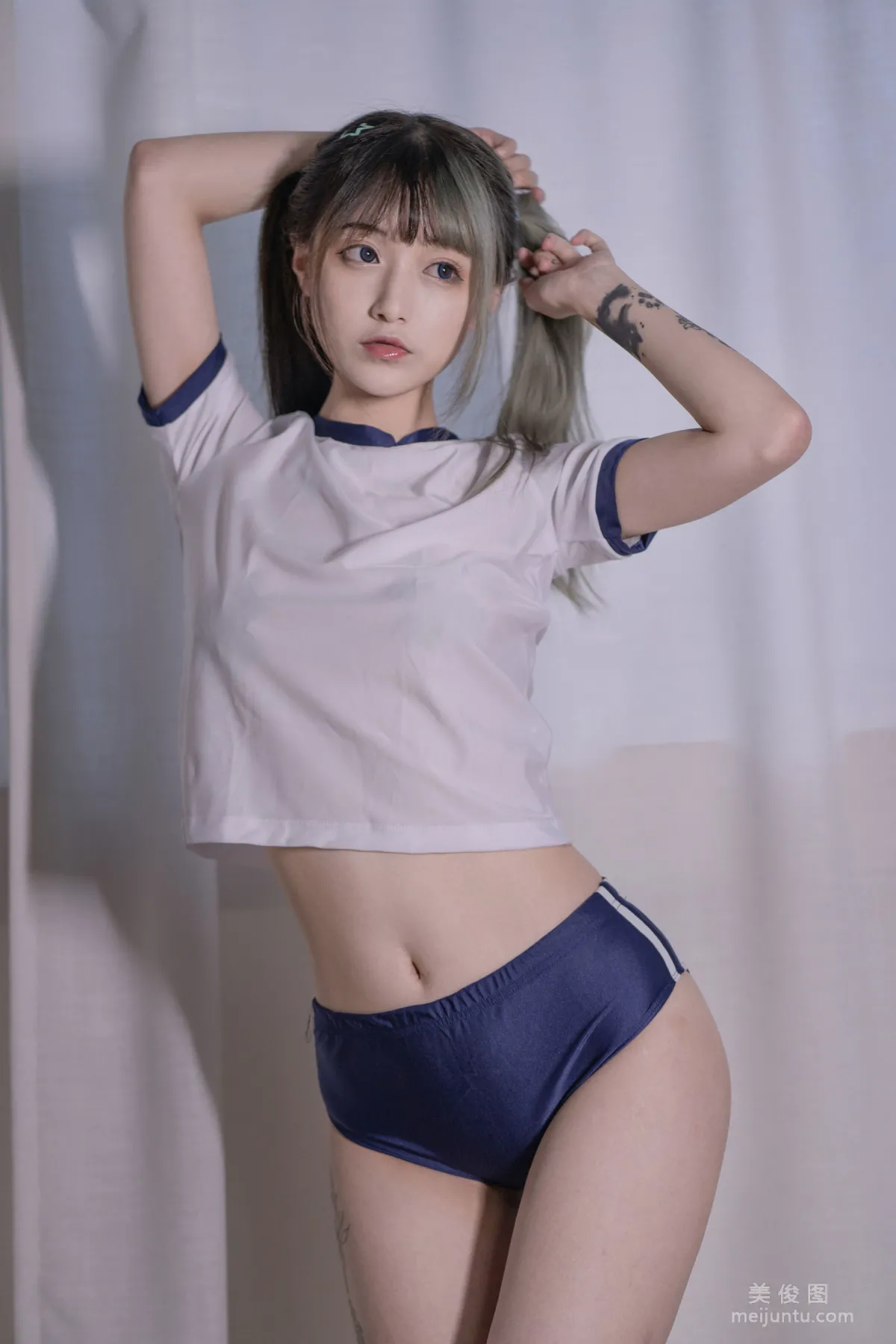 [Web Idols COSER] Tieban Shaogui Wu w - Gymnastics Uniform Photo Set photo 12