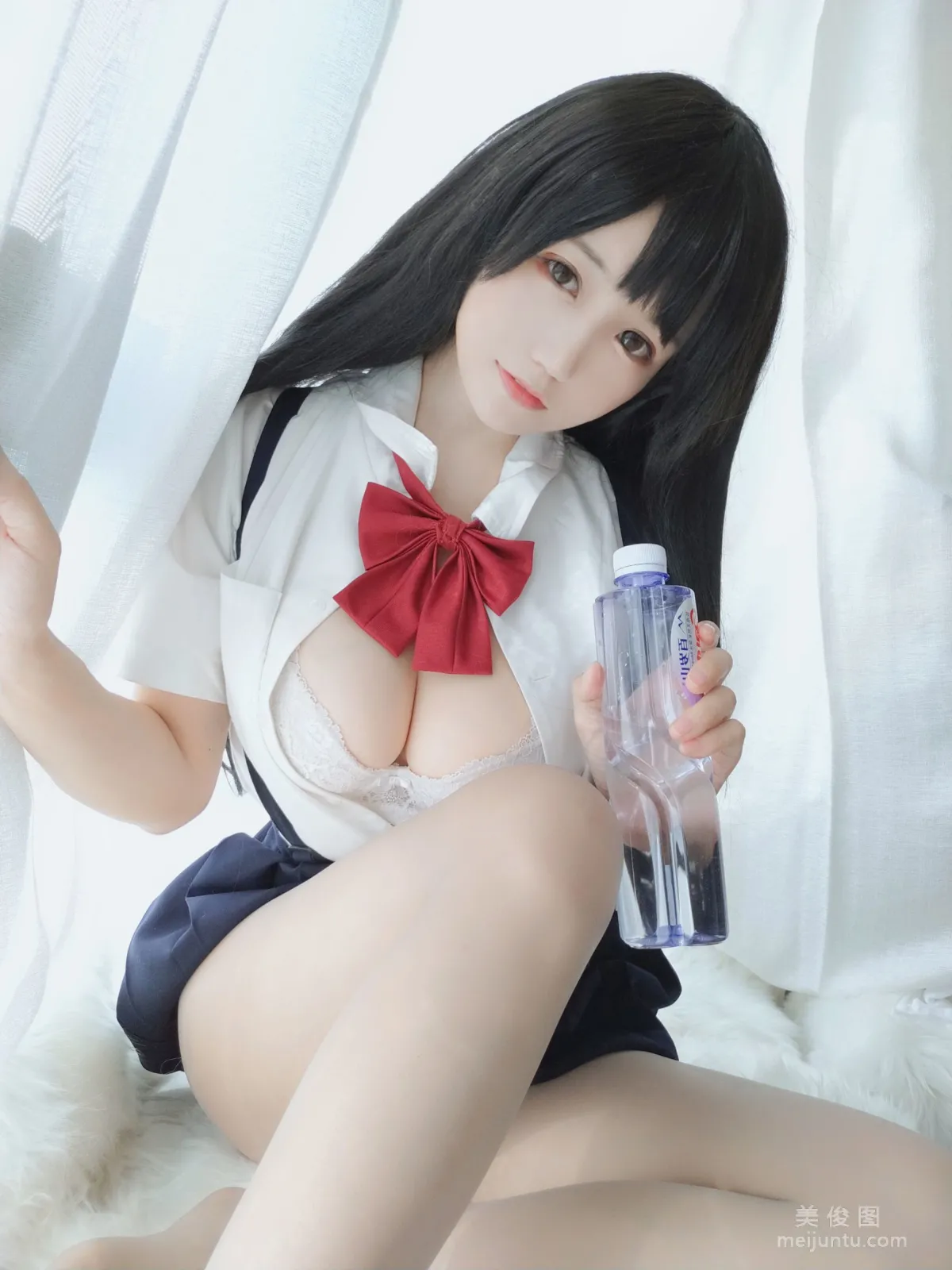 [Web Idol COSER] Xiaocang Qiandai w - Confession Common Sense Photo Set photo 4