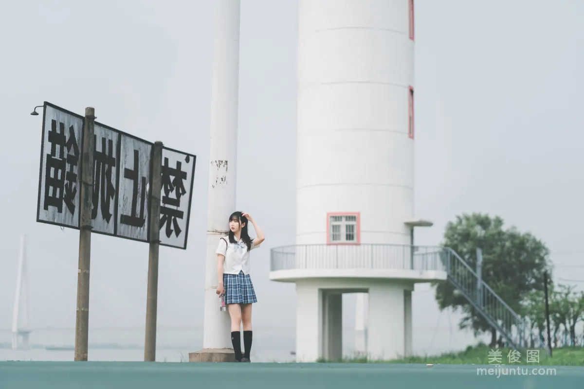 [網紅COSER] 面餅仙兒 - 沙雕JK 7