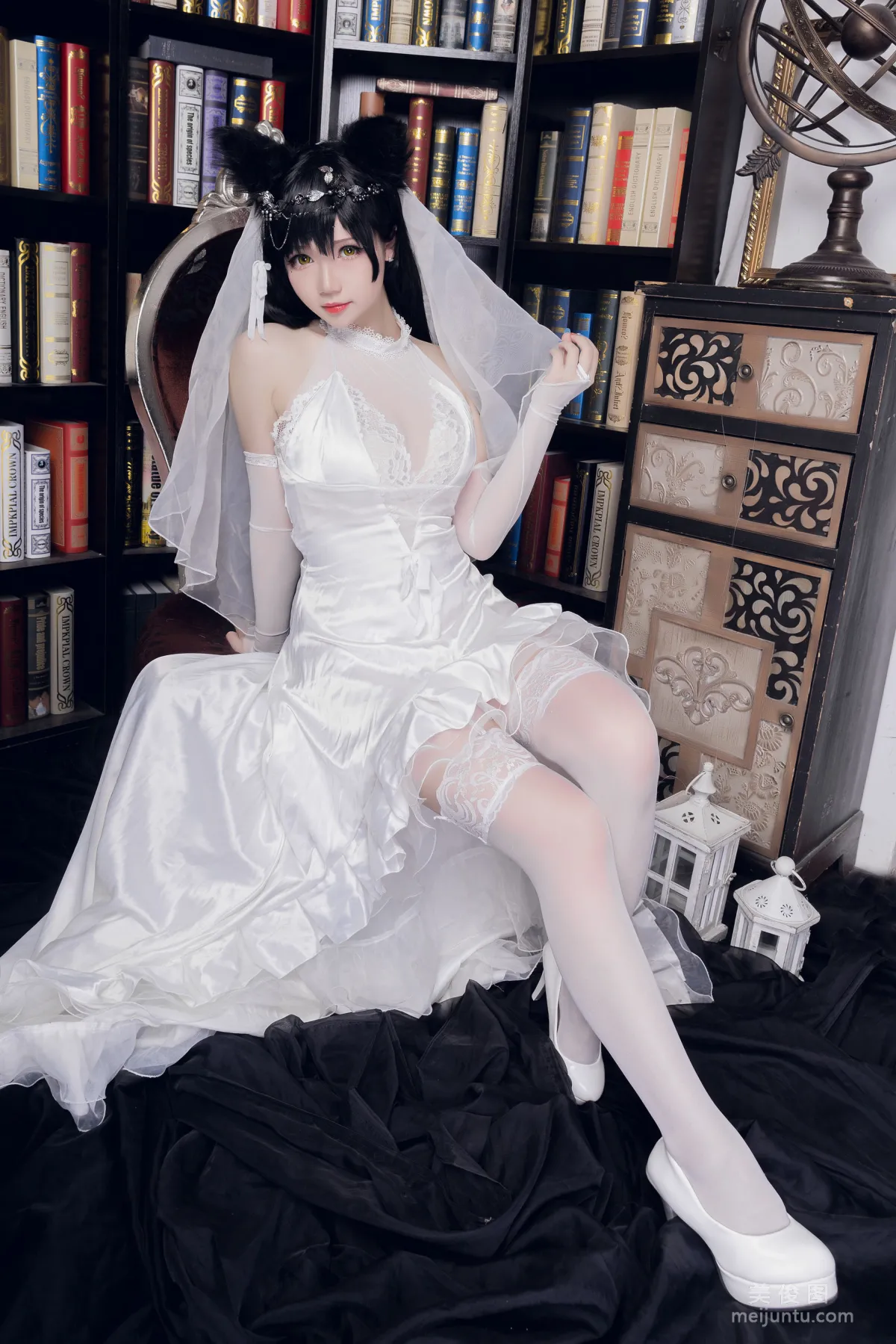 [Web Idols Coser] Xueqing Astra, Atago Bride Photo Set photo 8