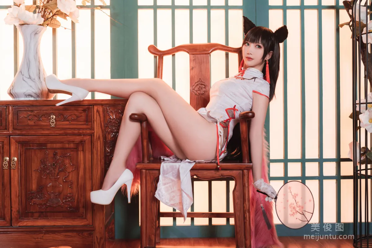 [Web Celebrity Coser] Coser Mianbing Xianer - Qipao Atago Photo Set photo 3