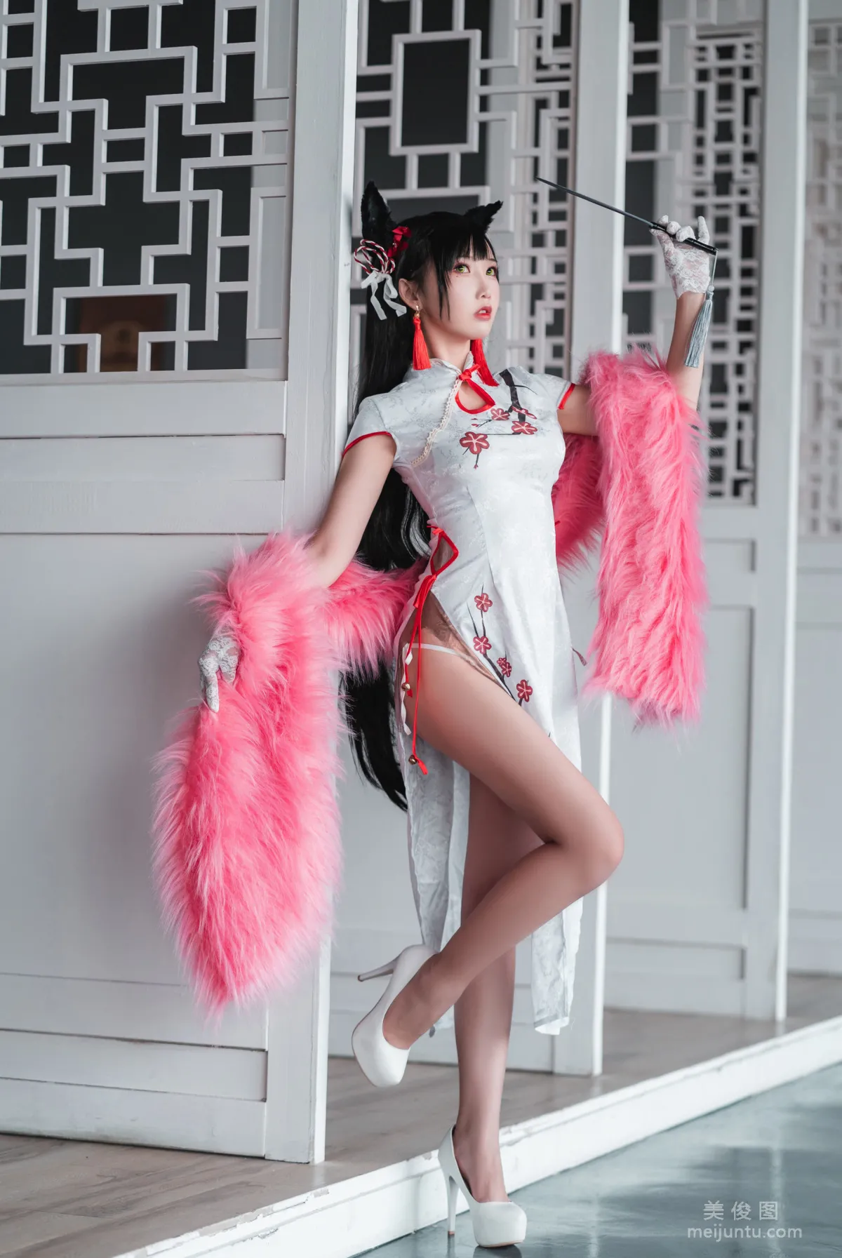 [Web Celebrity Coser] Coser Mianbing Xianer - Qipao Atago Photo Set photo 4