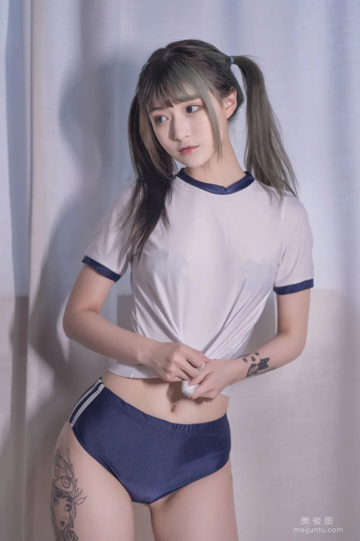 [Web Idols COSER] Tieban Shaogui Wu w - Gymnastics Uniform Photo Set photo 18