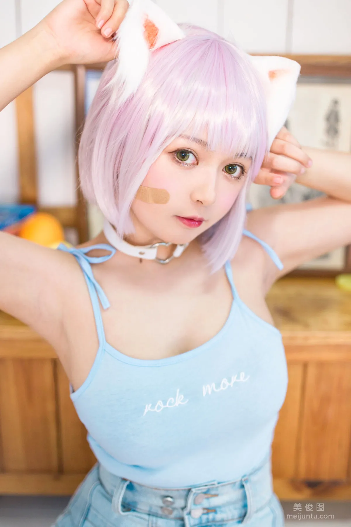 [Web Idols] Heimaomao OvO, Cat Raising Mini Class Photo Set photo 24