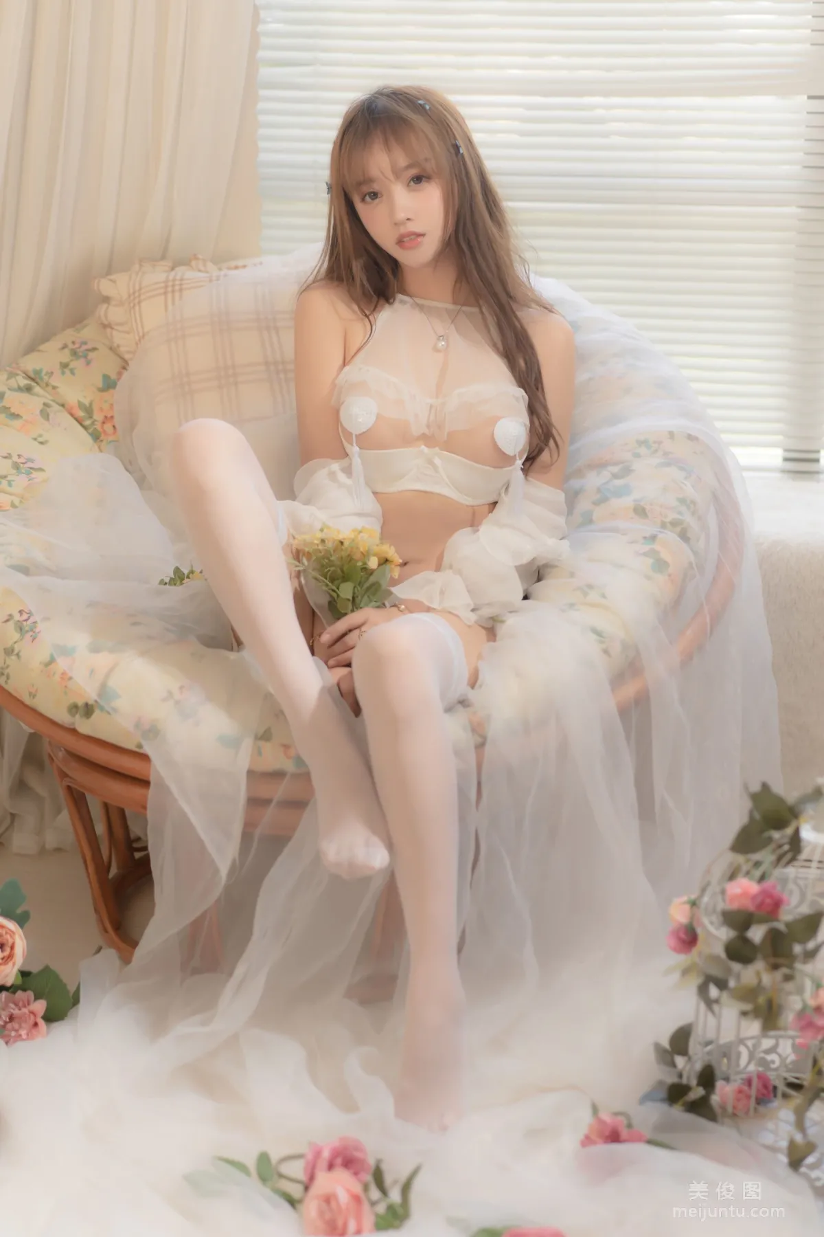 [Web Idols COSER] Douyu Mixianxian sama, Fallen Angel Photo Set photo 39