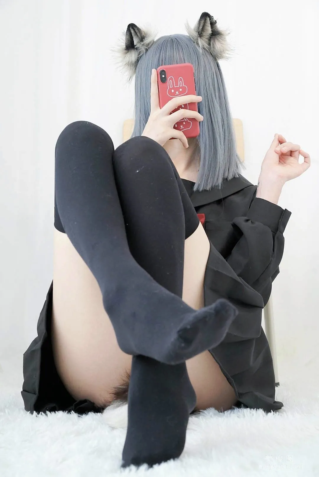[Web Idols COSER] Cute Girl Yanjiang Damo Wang w - Beast Ears Photo Set photo 5