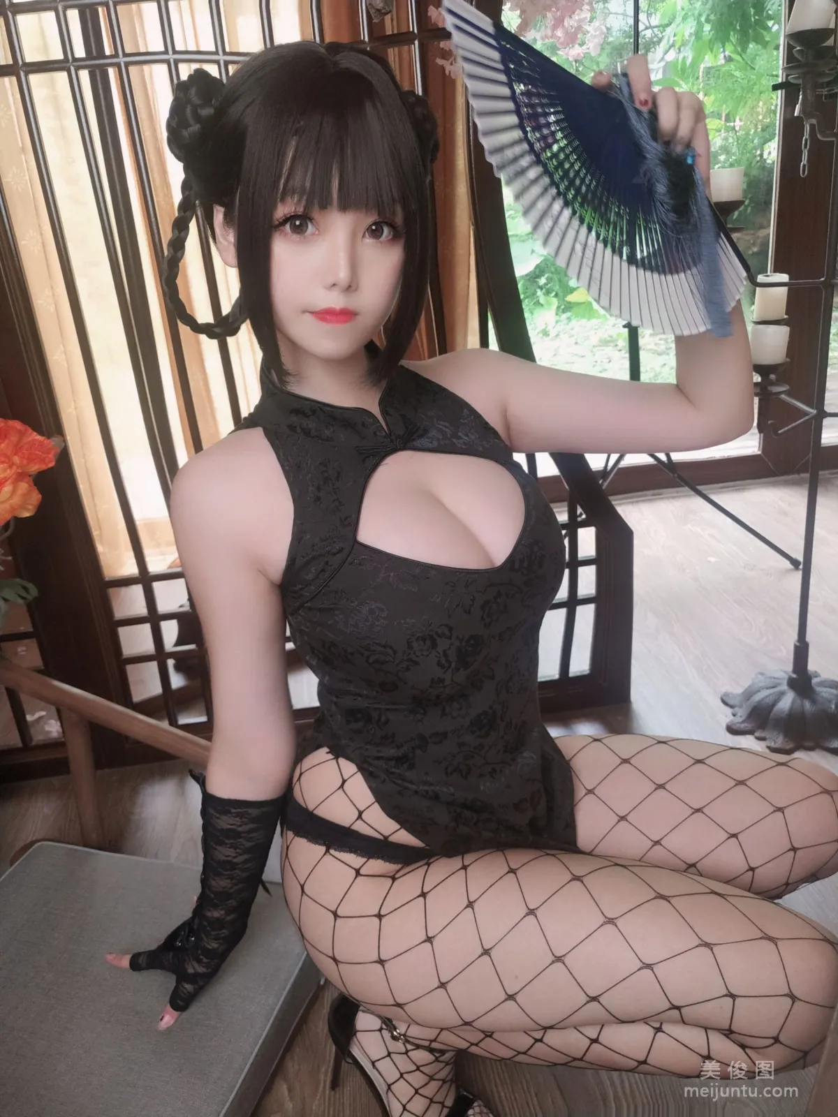 [Web Coser] Cute Girl Mizhi Maoqiu - Leather Dance Girl Photo Set photo 5