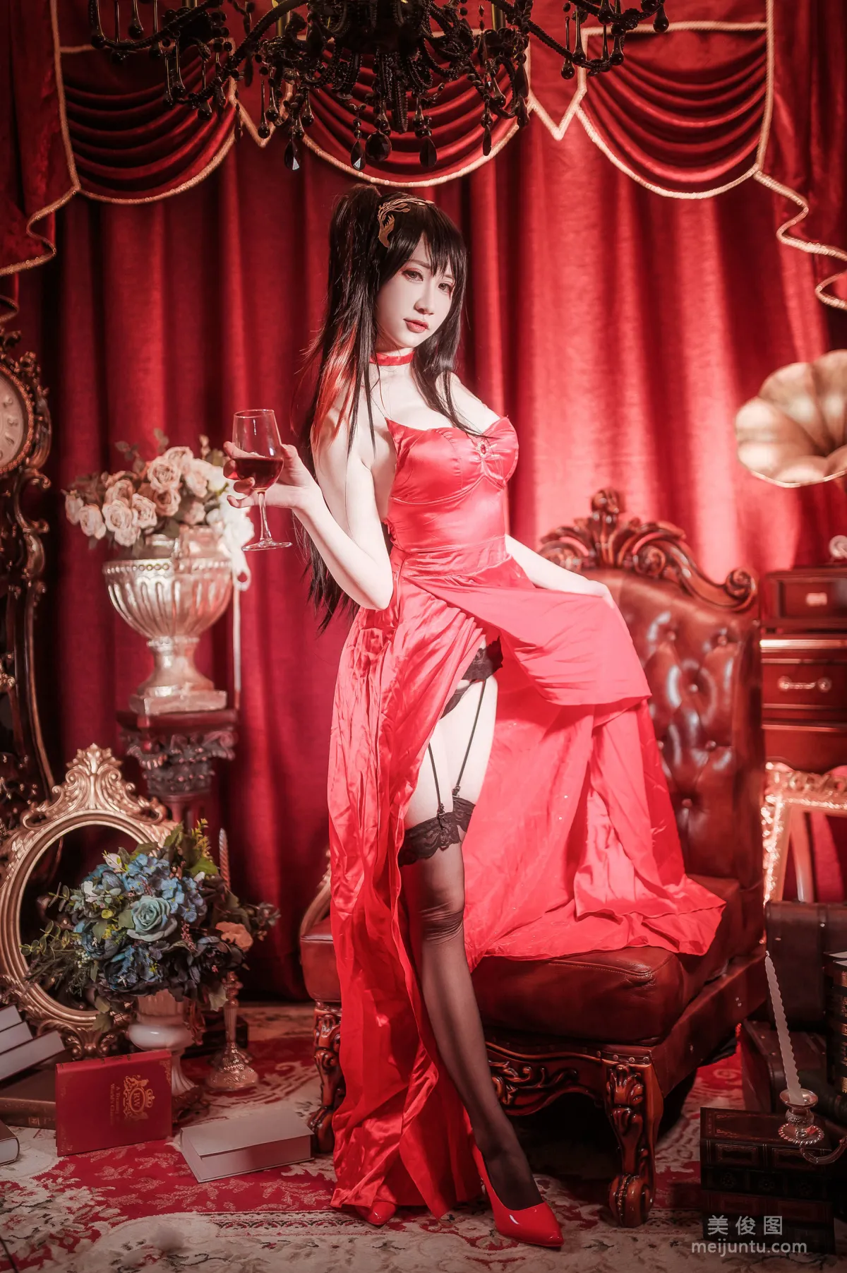 [Web Idols] Anime Blogger Ruanyi Fairy - Big Phoenix Dress Photo Set photo 4