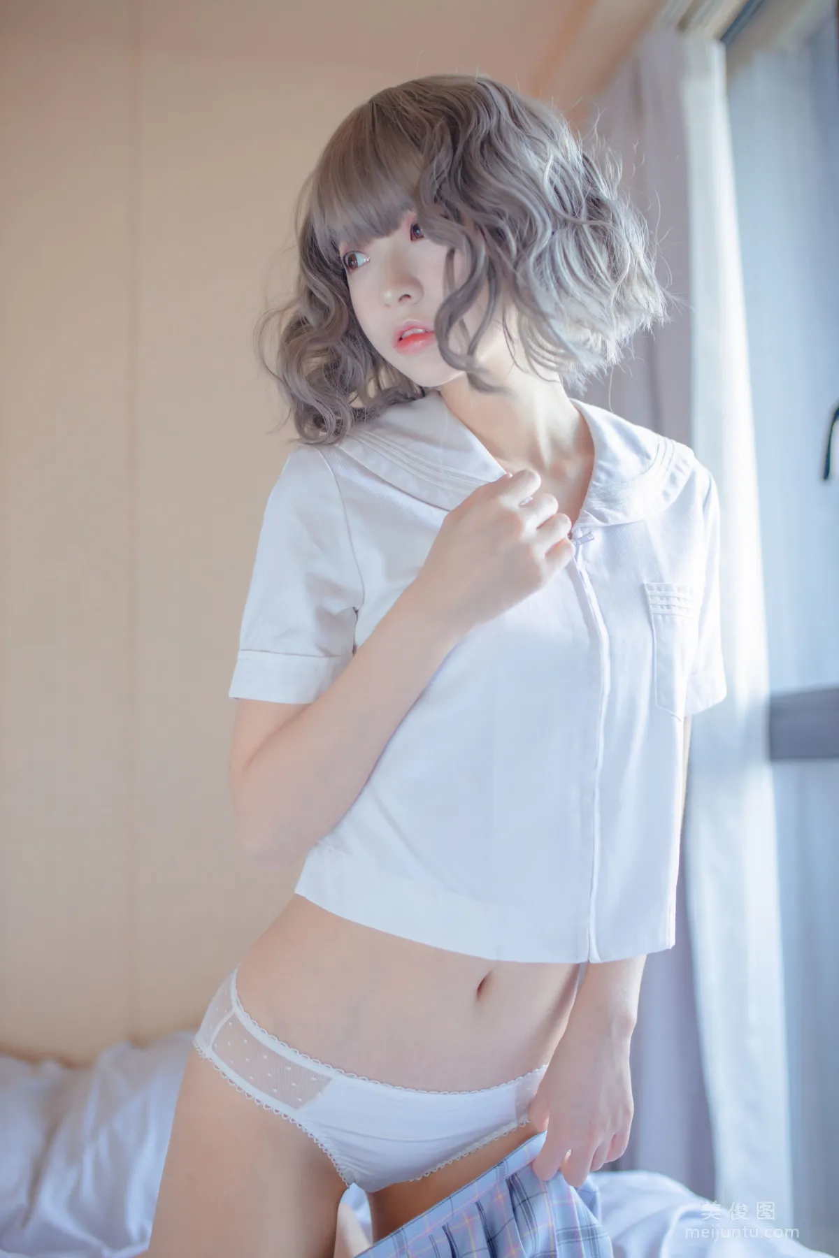 [网红COSER] 疯猫ss - 思绪之JK 写真集21