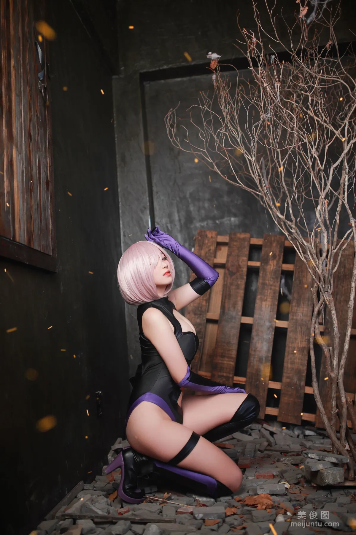 韓國妹子BamBi 《Fate_Grand Order - Mash Kyrielight (Shielder)》 寫真集 14