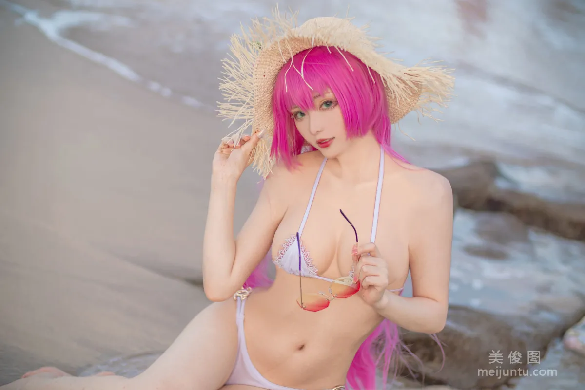 [Web Idols COSER] Qisikuai wii - Skuf Swimsuit Photo Set photo 3
