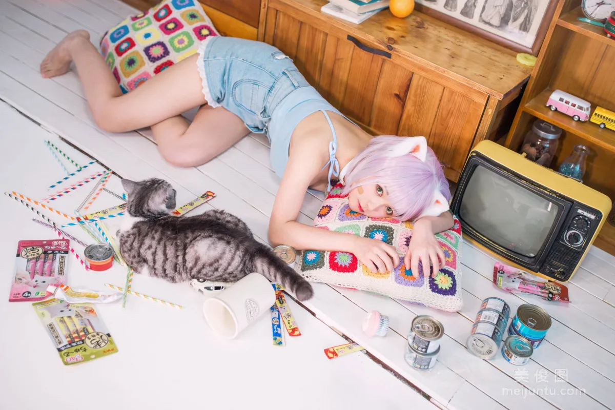 [Web Idols] Heimaomao OvO, Cat Raising Mini Class Photo Set photo 1
